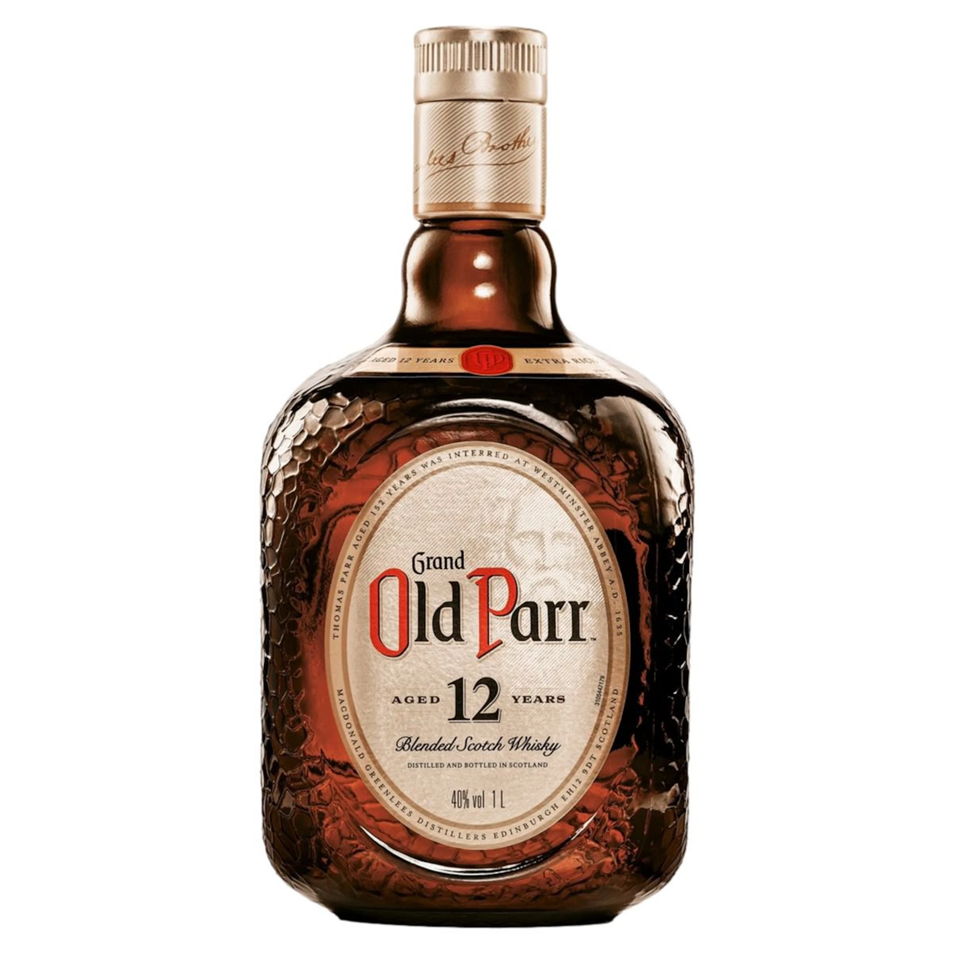 Whisky Old Parr Grand 12 Anos 1L
