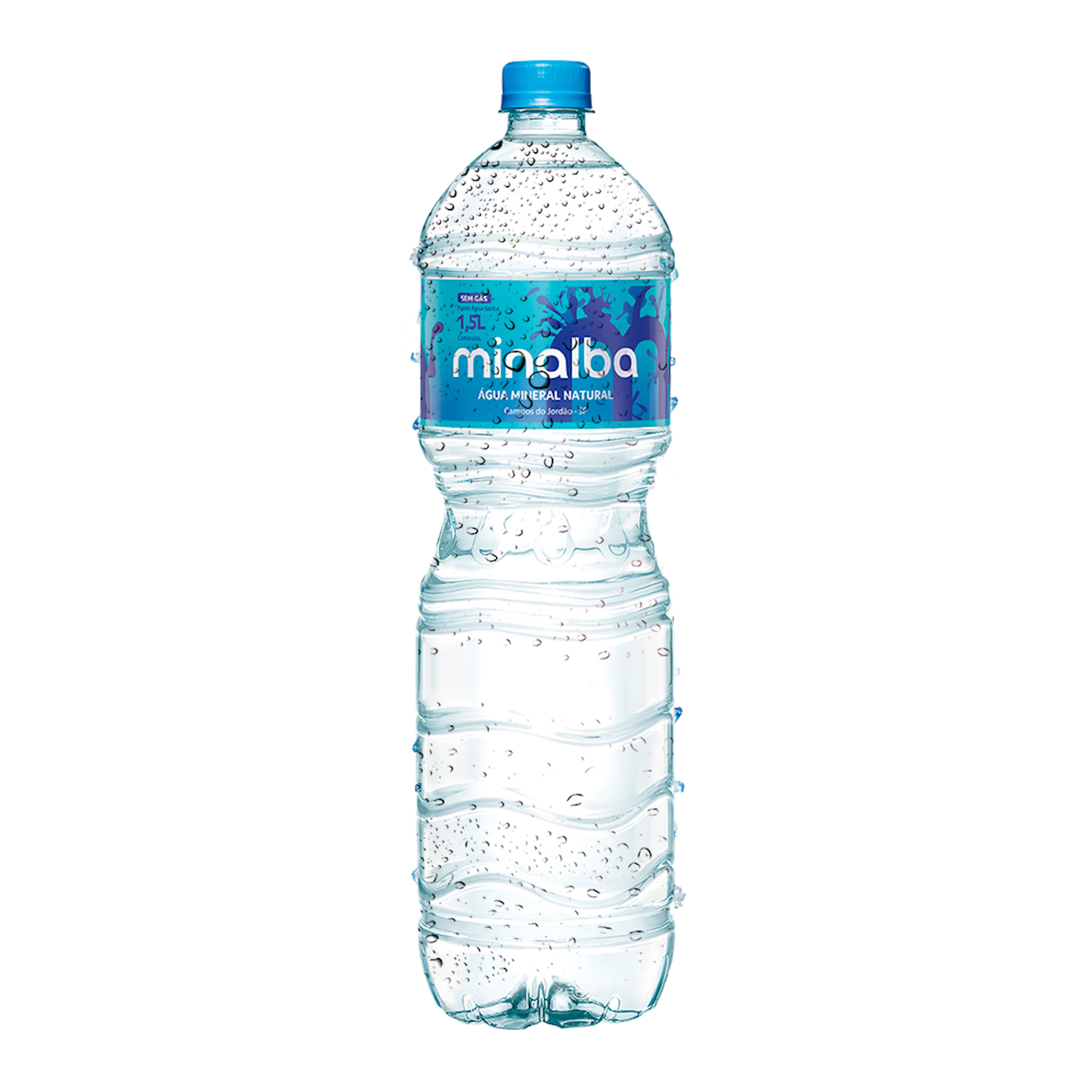 Água Sem Gás Minalba 1,5L