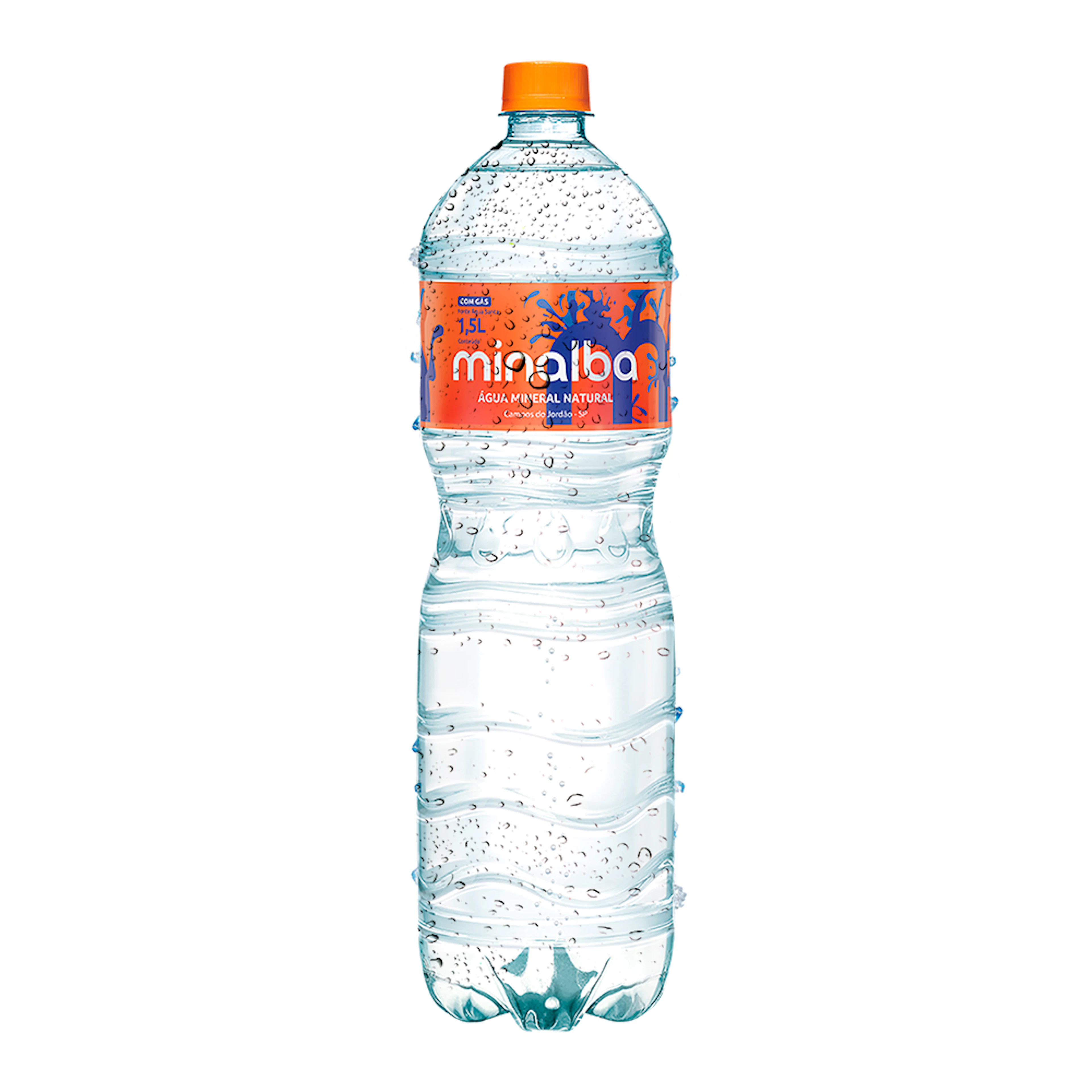 Água Com Gás Minalba 1,5L