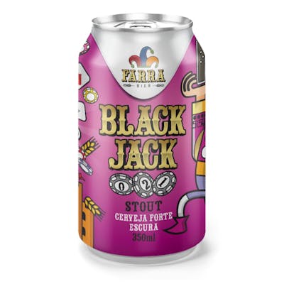Farra Bier Black Jack 350ml