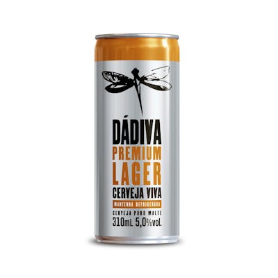 Cerveja Dádiva Premium Lager 310ml
