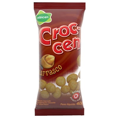 Amendoim Crocante Sabor Churrasco Croc-cen 40g