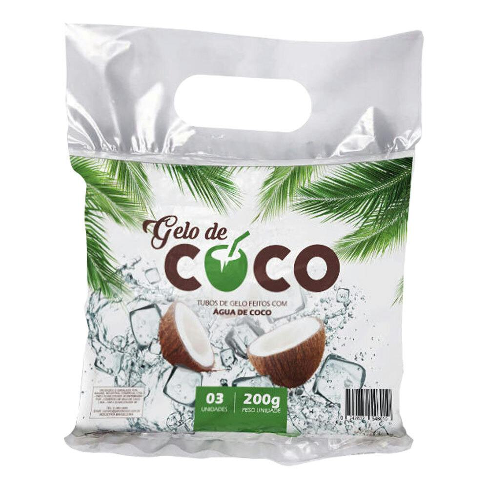 Zé Delivery - Gelo de Água de Coco - Marca Gelo de Coco 200g