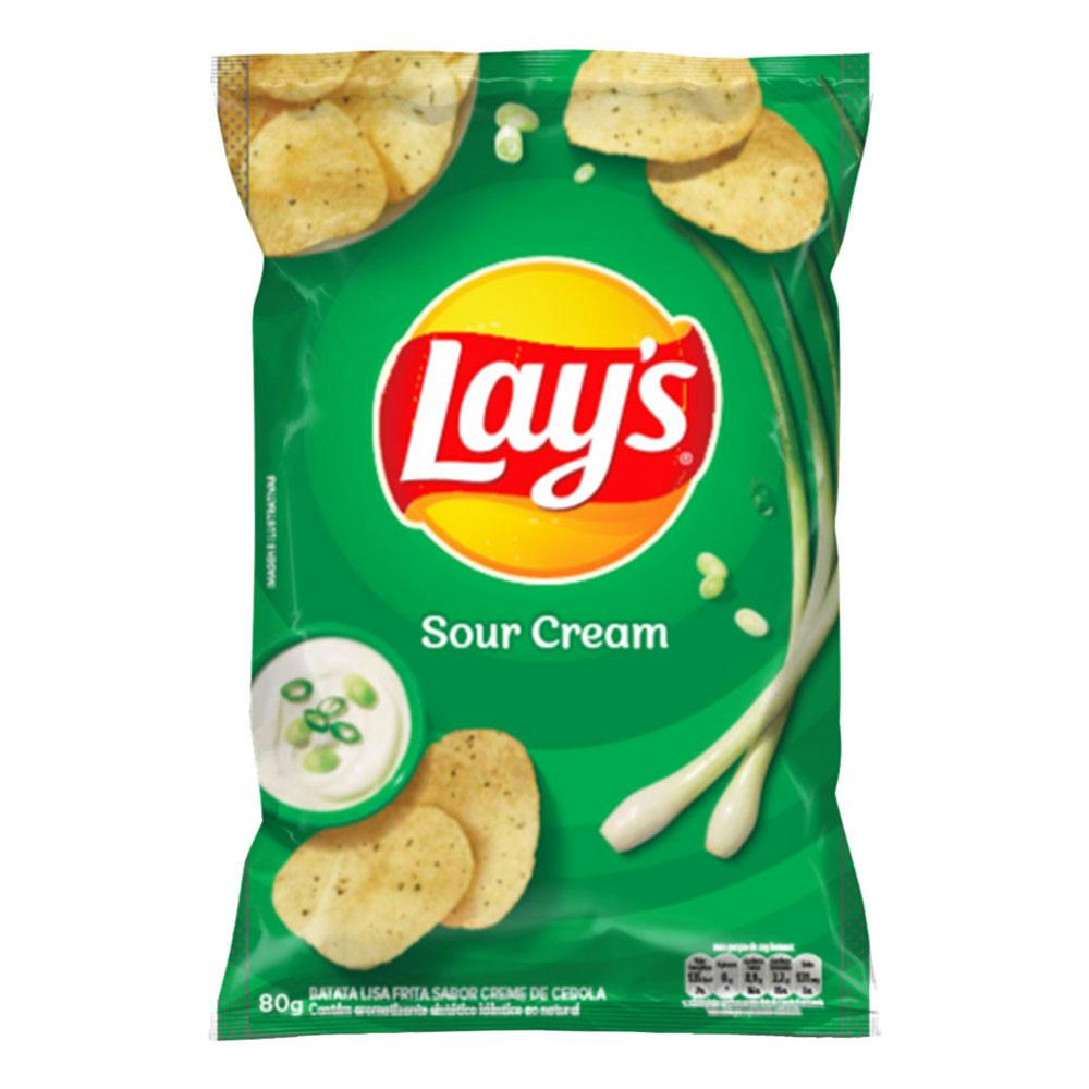 Zé Delivery Lays Sour Cream 80g