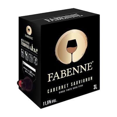 Vinho Tinto Cabernet Sauvignon Fabenne Bag 3L
