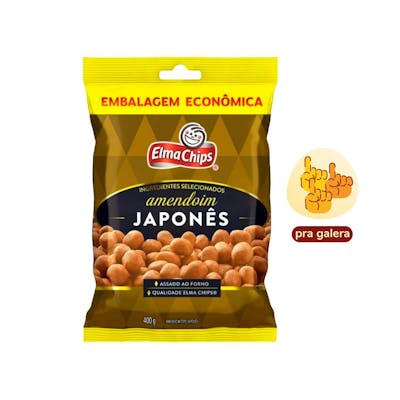 Amendoim Japones Elma Chips 400g