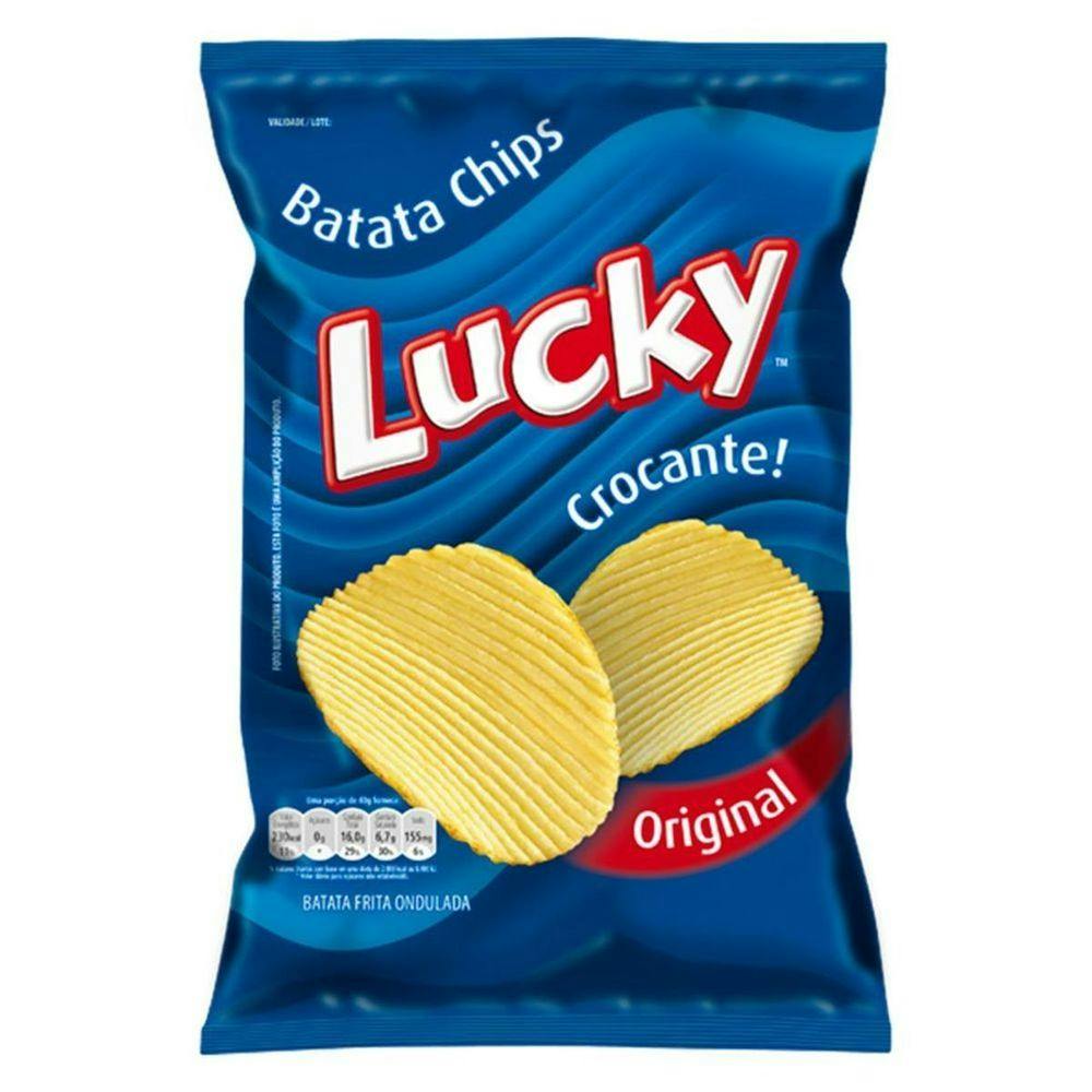 Batata Chips Lucky Original 90g