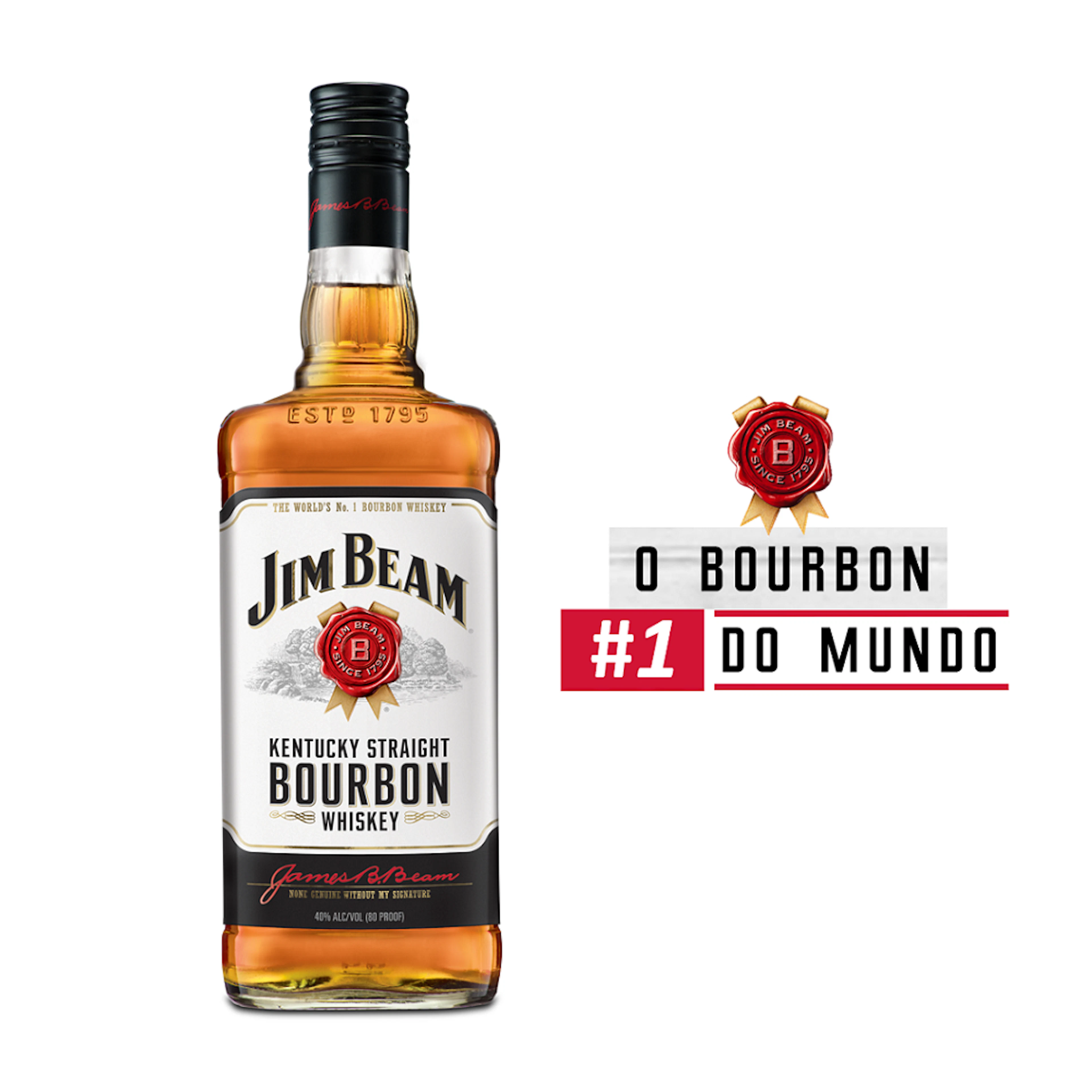 Whisky Jim Beam White 1L