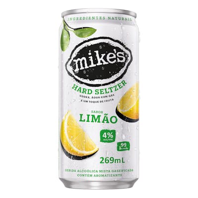 Mikes Hard Seltzer Limão 269ml