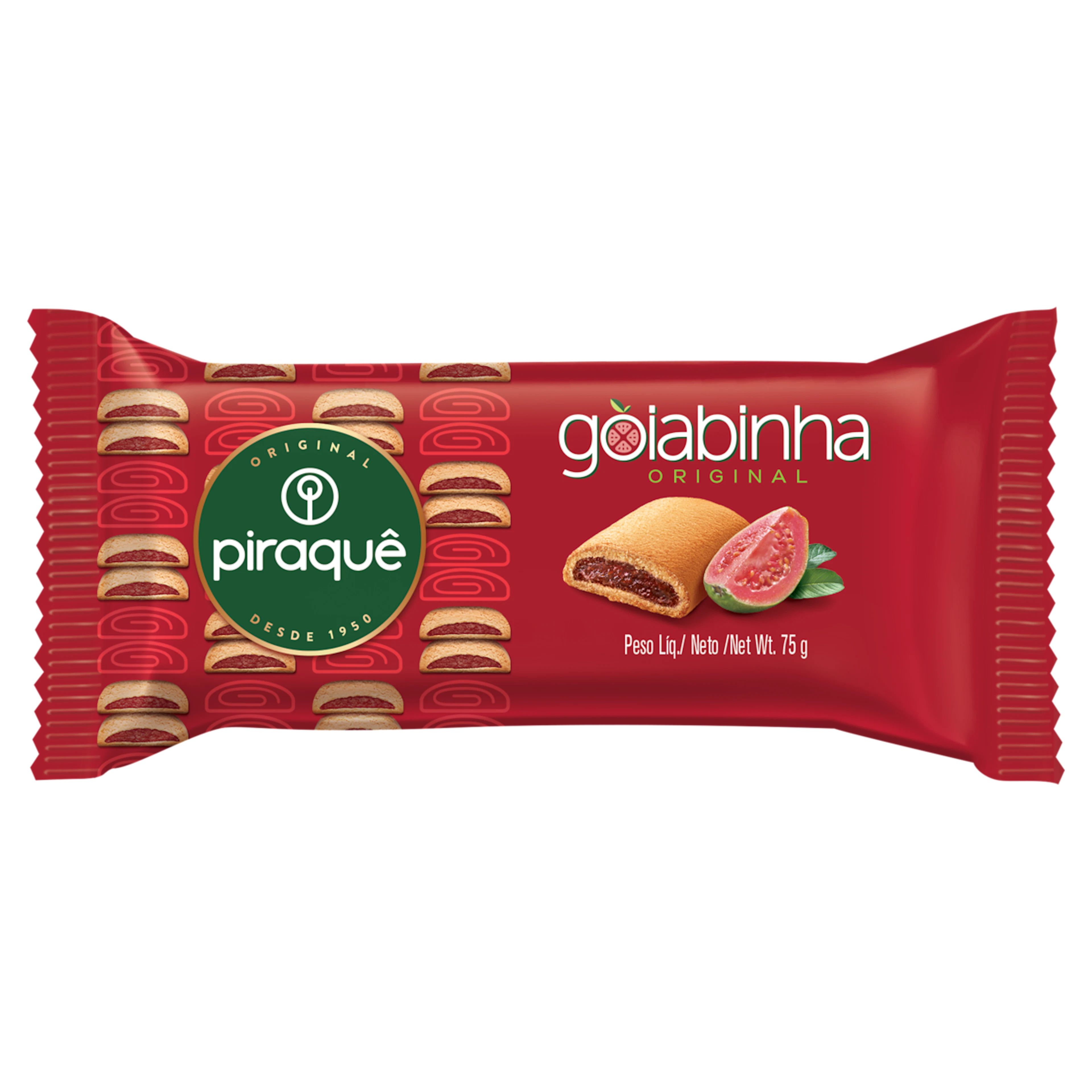 Biscoito Goiabinha Piraquê 75g