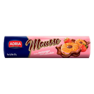 Adria Mousse Morango com Chocolate 130g