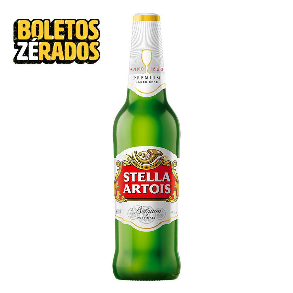 Stella Artois 600ml |  Apenas o Líquido