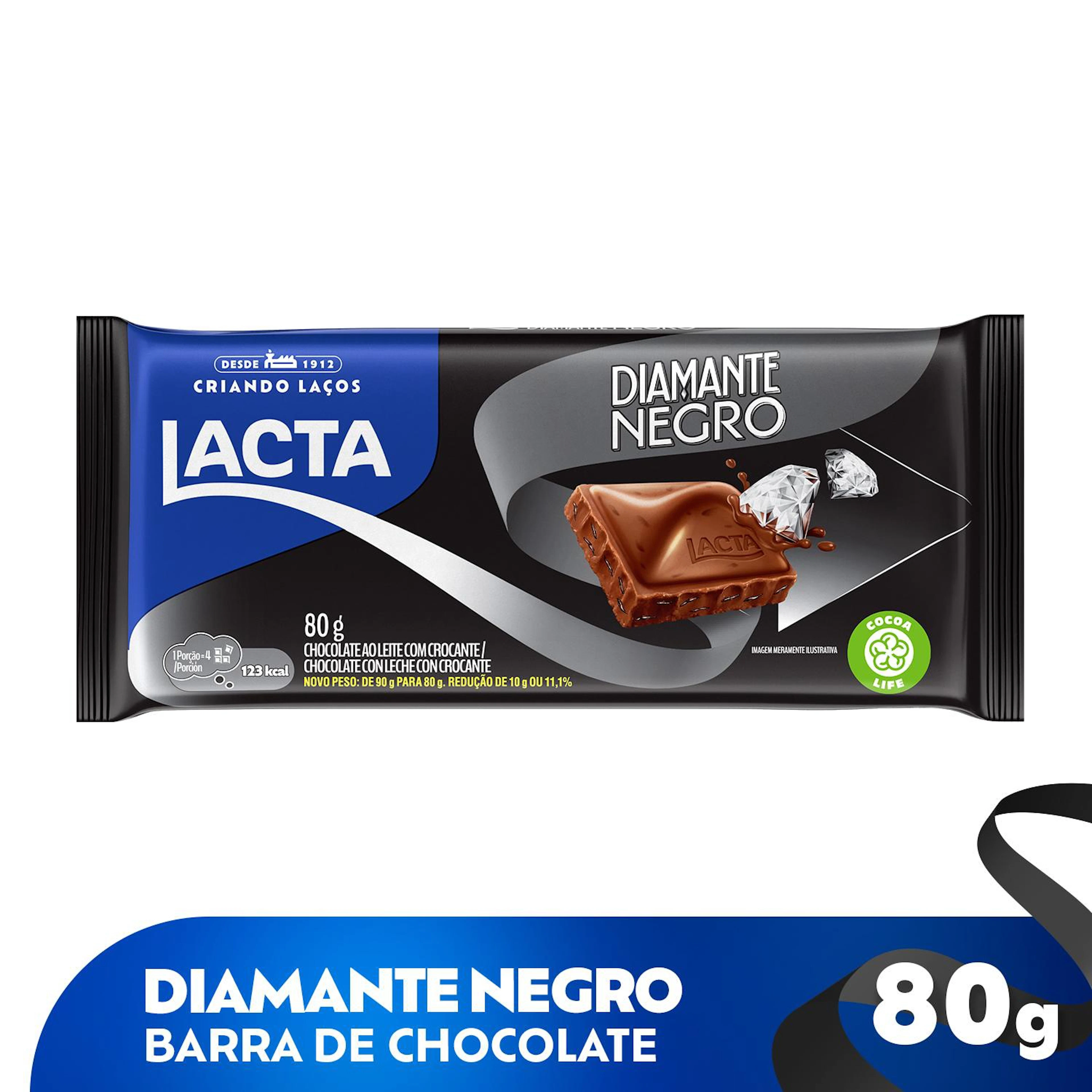 Chocolate Diamante Negro 80g