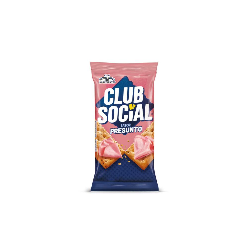 Biscoito Club Social Presunto 6x23,5g