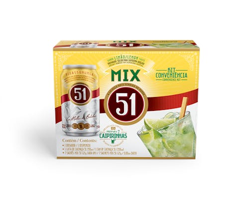 Kit Conveniência Mix 51 Limão