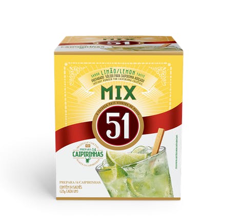 Mix 51 Limão 14 unidades