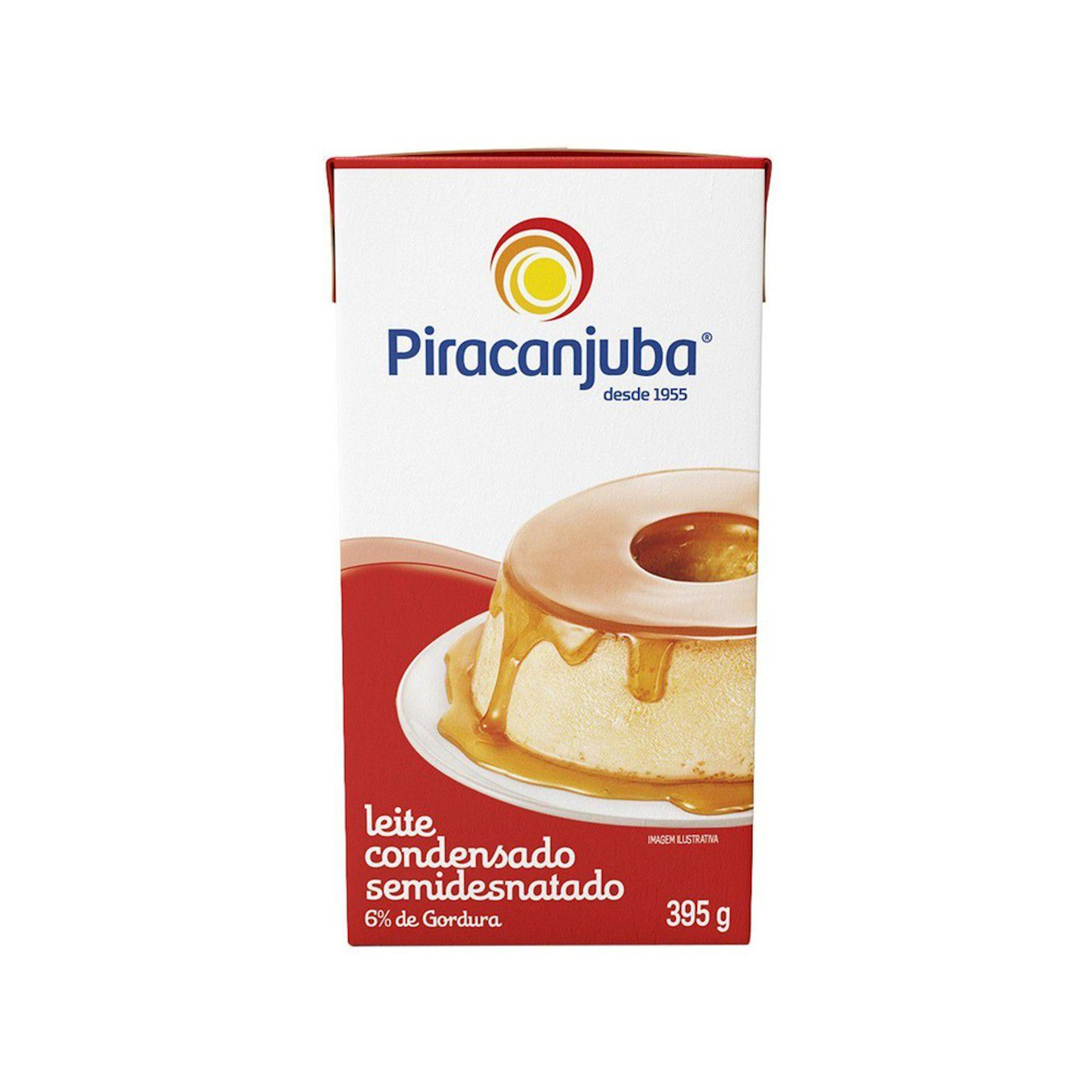 Leite Condensado Piracanjuba Semidesnatado 395g