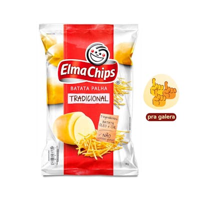 Batata Palha Tradicional Elma Chips 110g