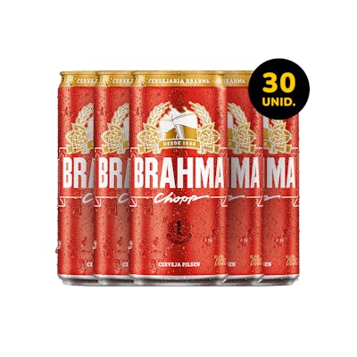 Brahma Chopp 269ml - Pack de 30 unidades