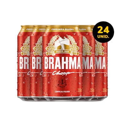 Brahma Chopp 350ml - Pack de 24 unidades
