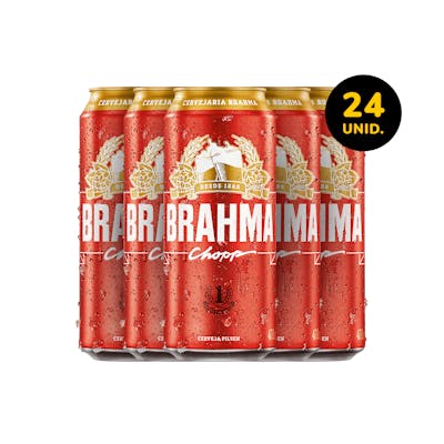 Brahma Chopp 473ml - Pack de 24 unidades