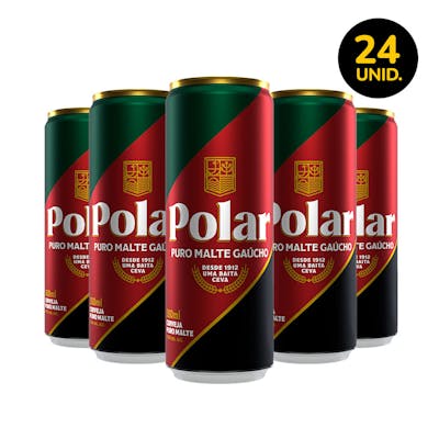 Polar Puro Malte 350ml - Pack de 24 Unidades