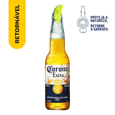 Cerveja Corona Extra 330ml | Apenas Líquido
