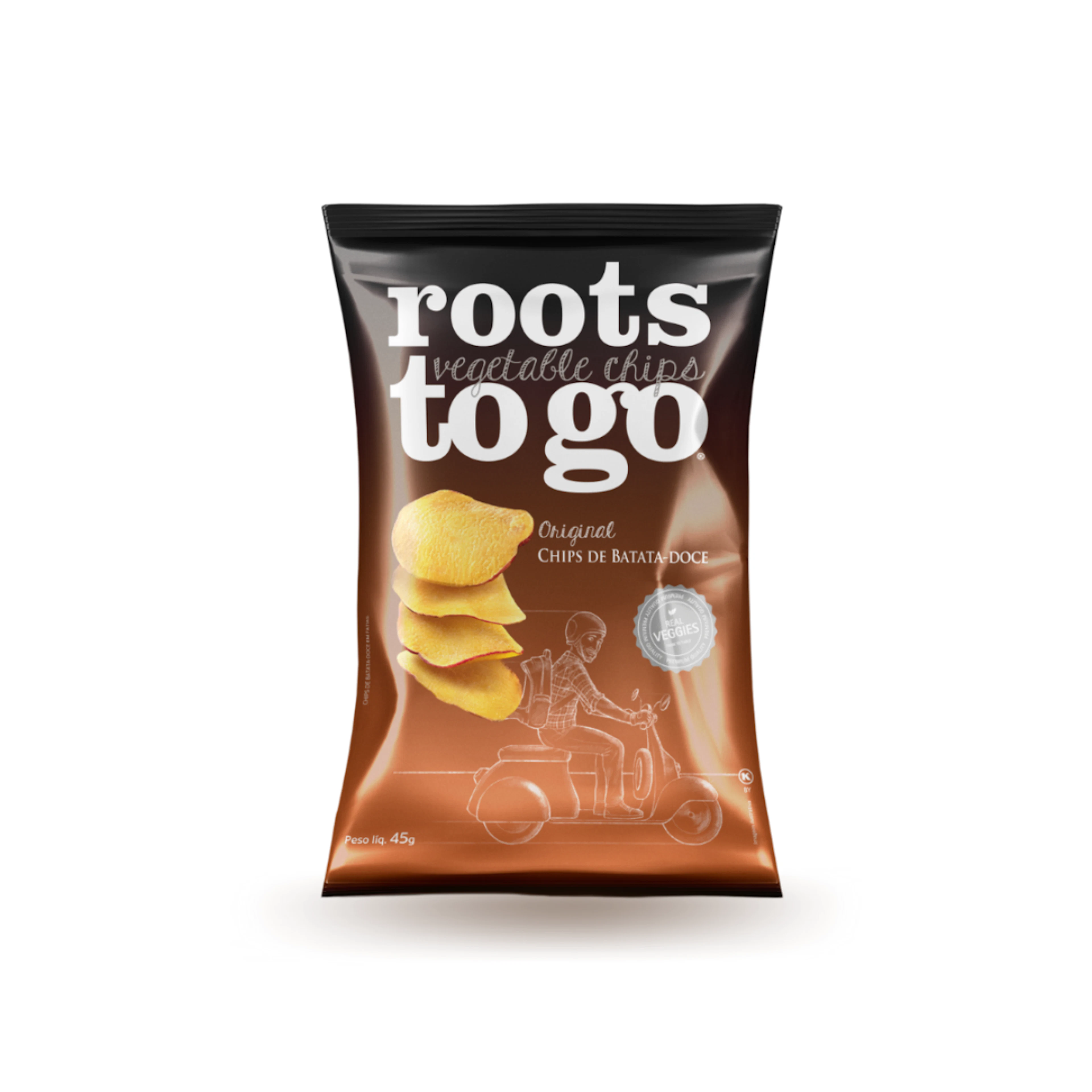 Chips de Batata-Doce Roots to Go 45g