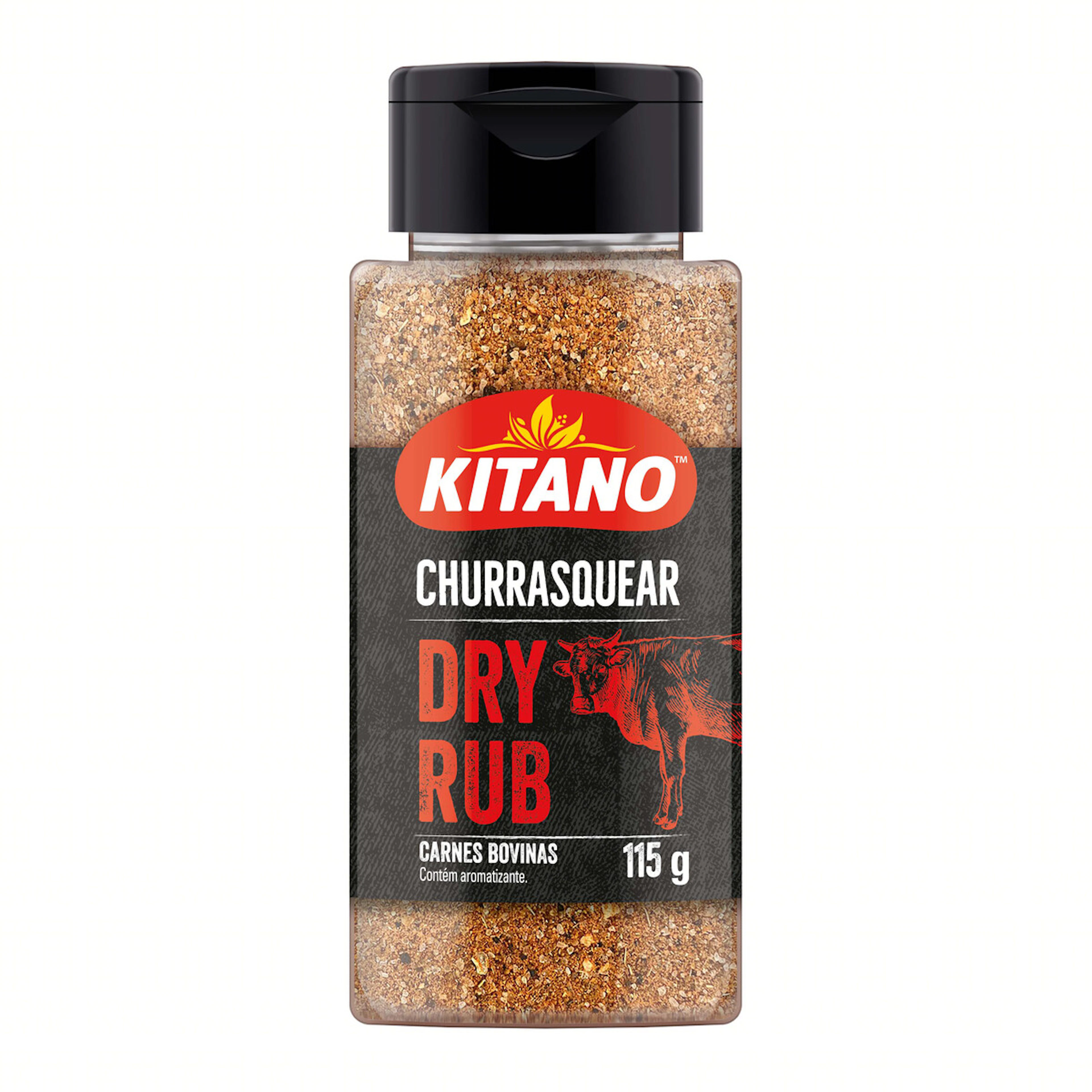 Tempero Dry Rub para Carne Bovina Kitano Churrasquear 115g