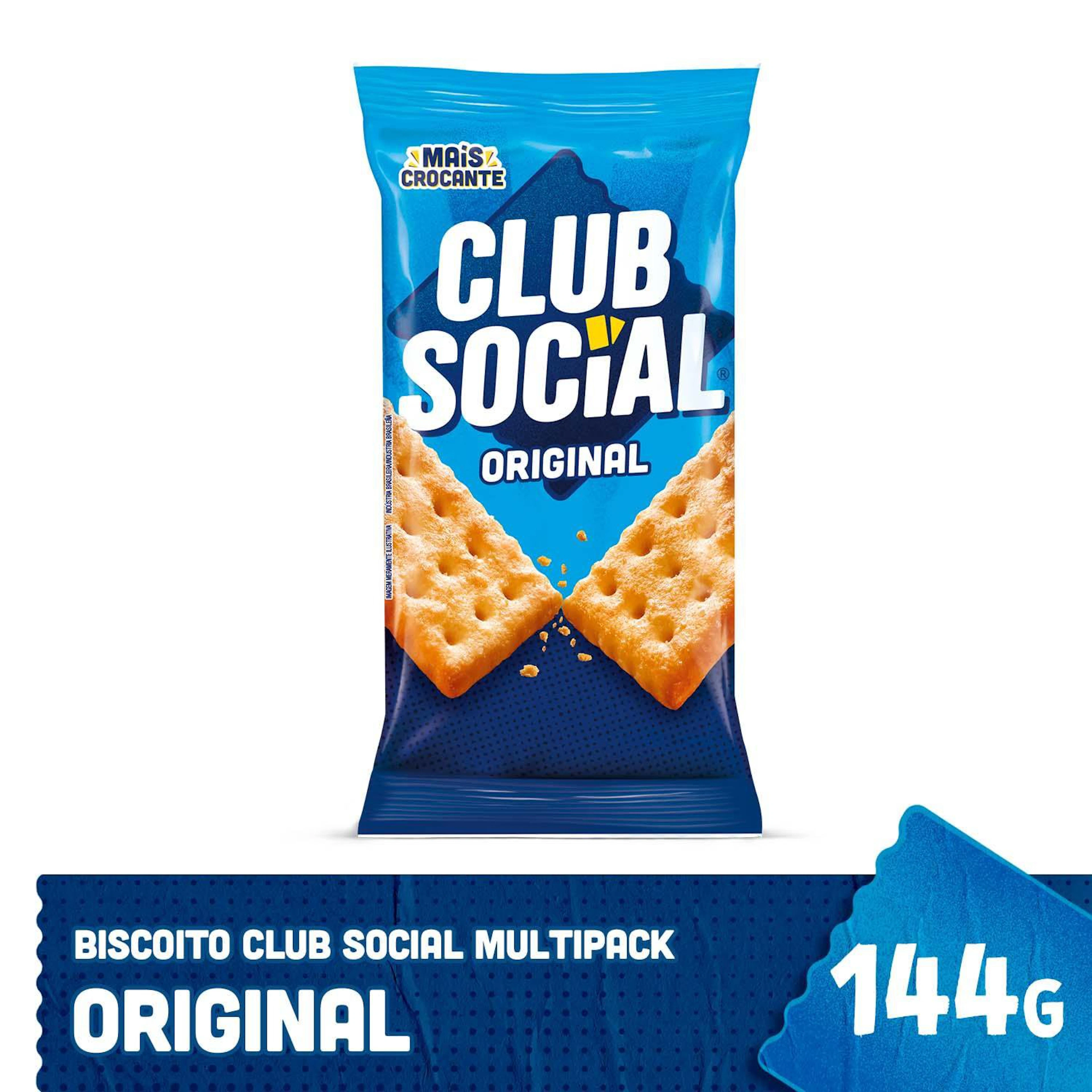 Biscoito Club Social Tradicional 144g