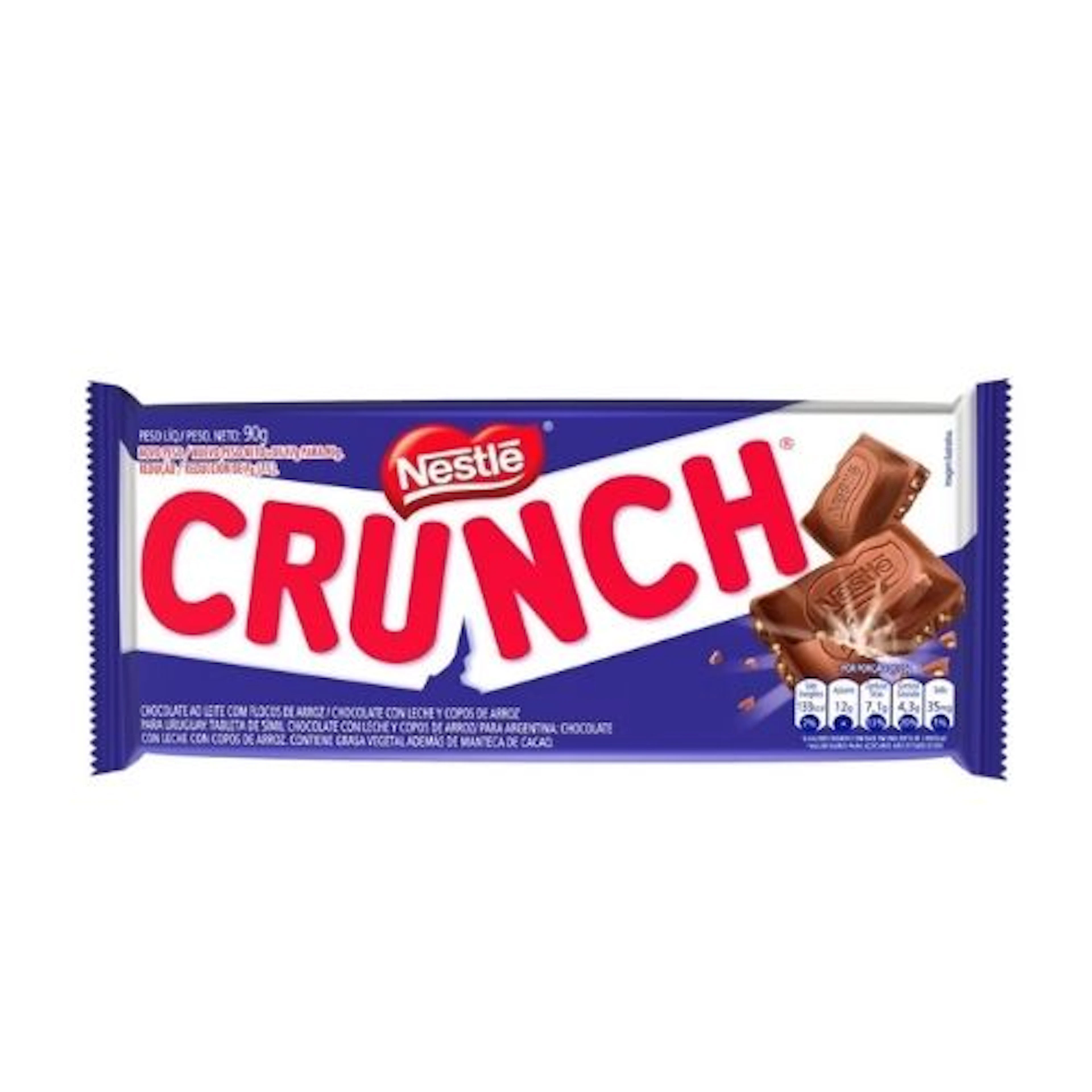 Chocolate Ao Leite Crocante Crunch 80g