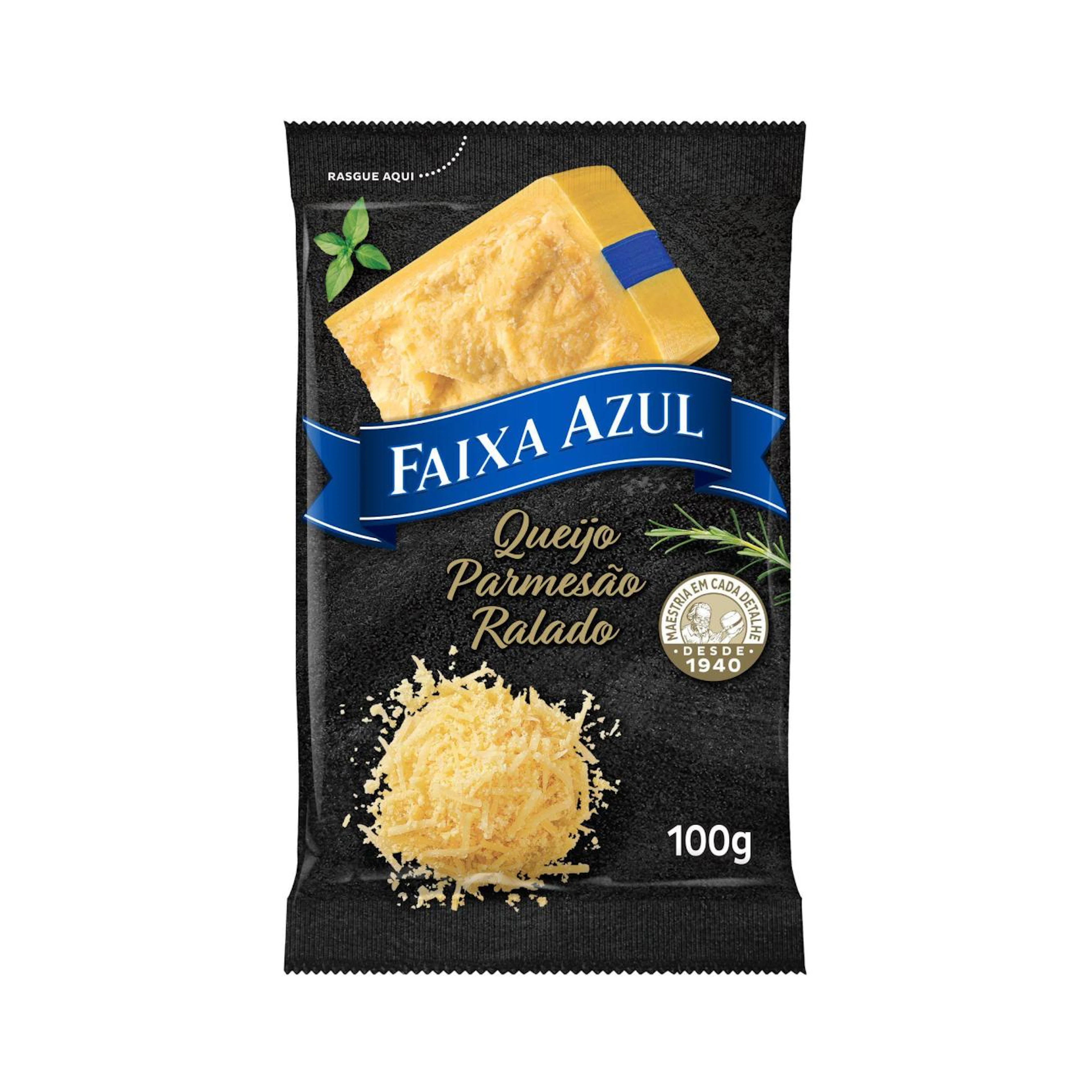Queijo Parmesão Ralado Faixa Azul 100g