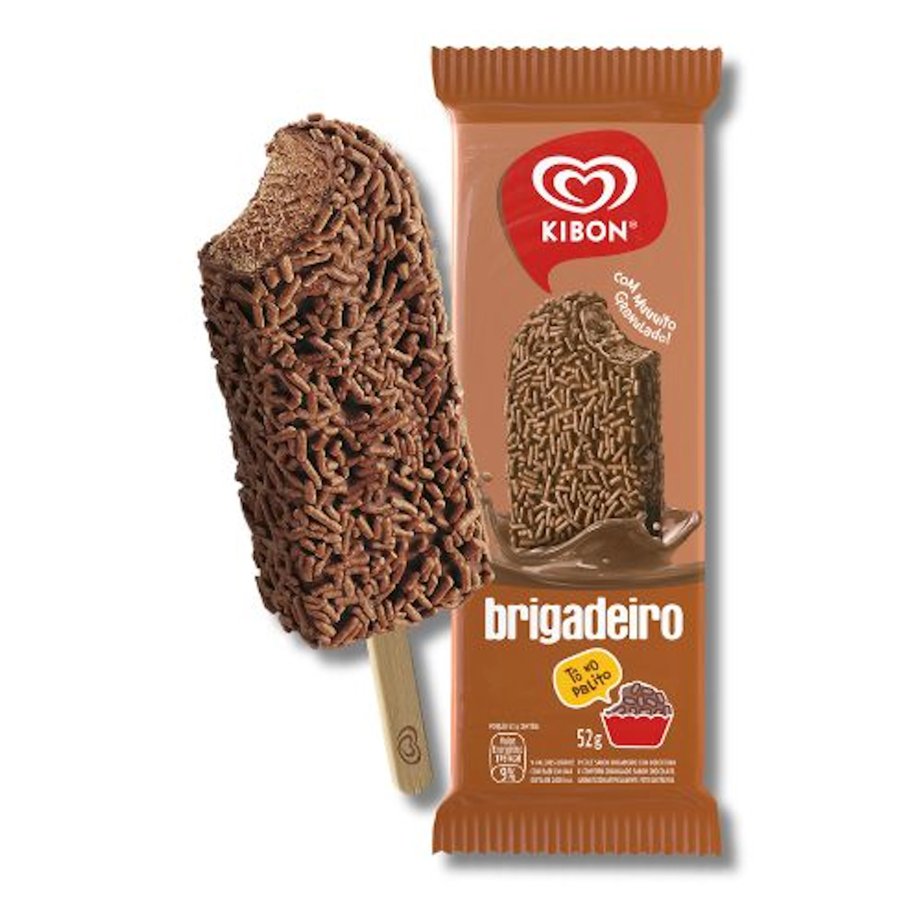 Picolé Brigadeiro Kibon 52g