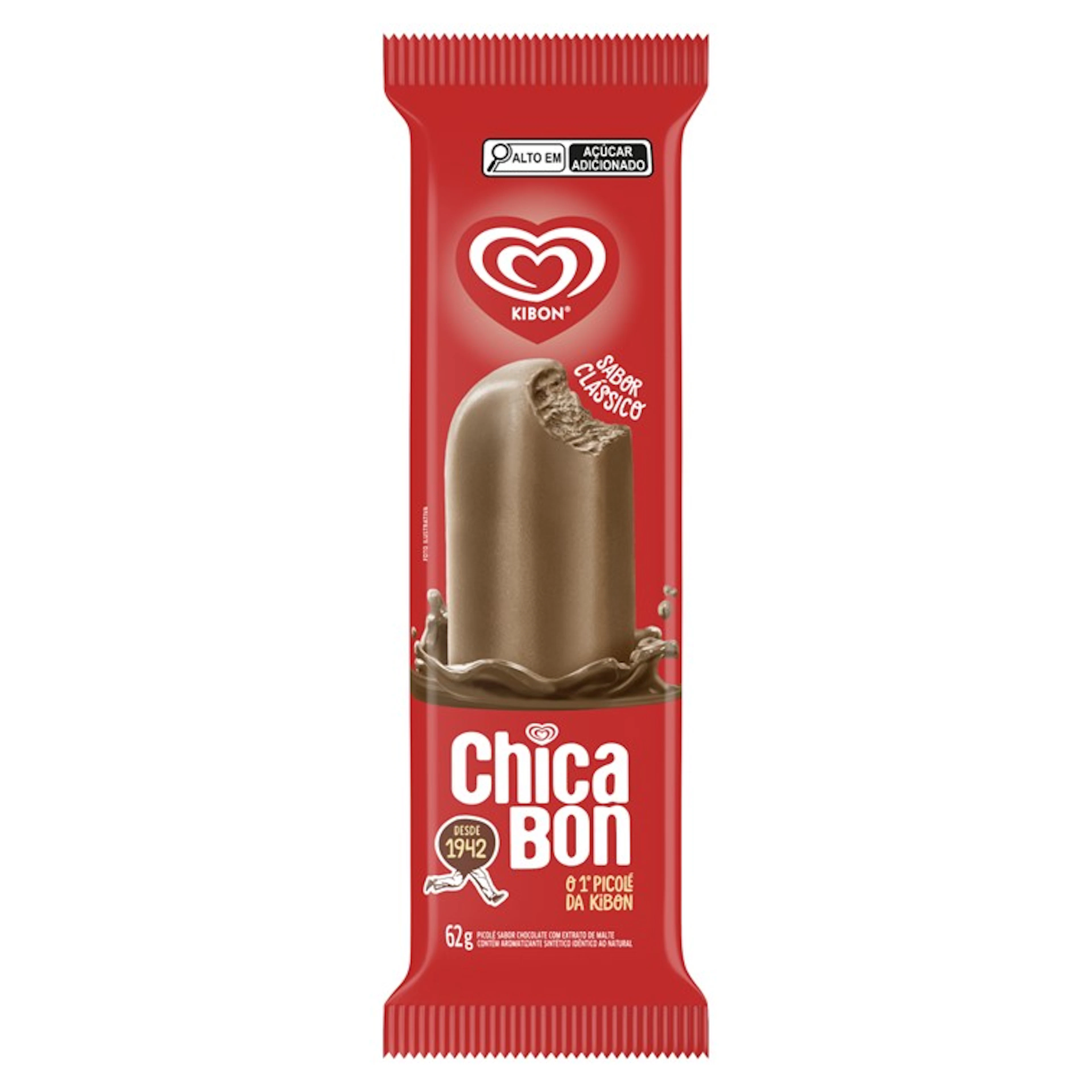 Picolé Chicabon Kibon 62g
