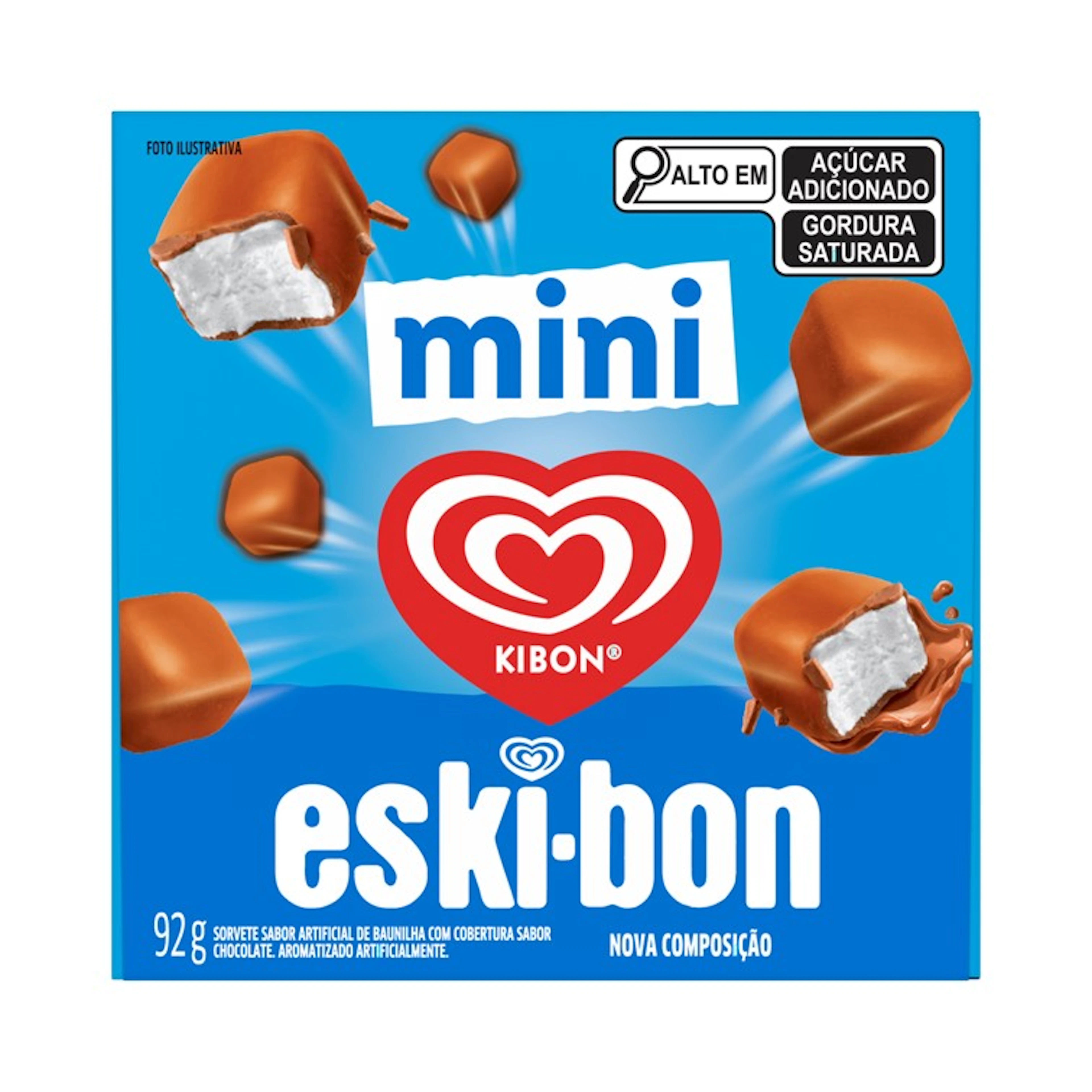 Sorvete Mini Eskibon Kibon 92g