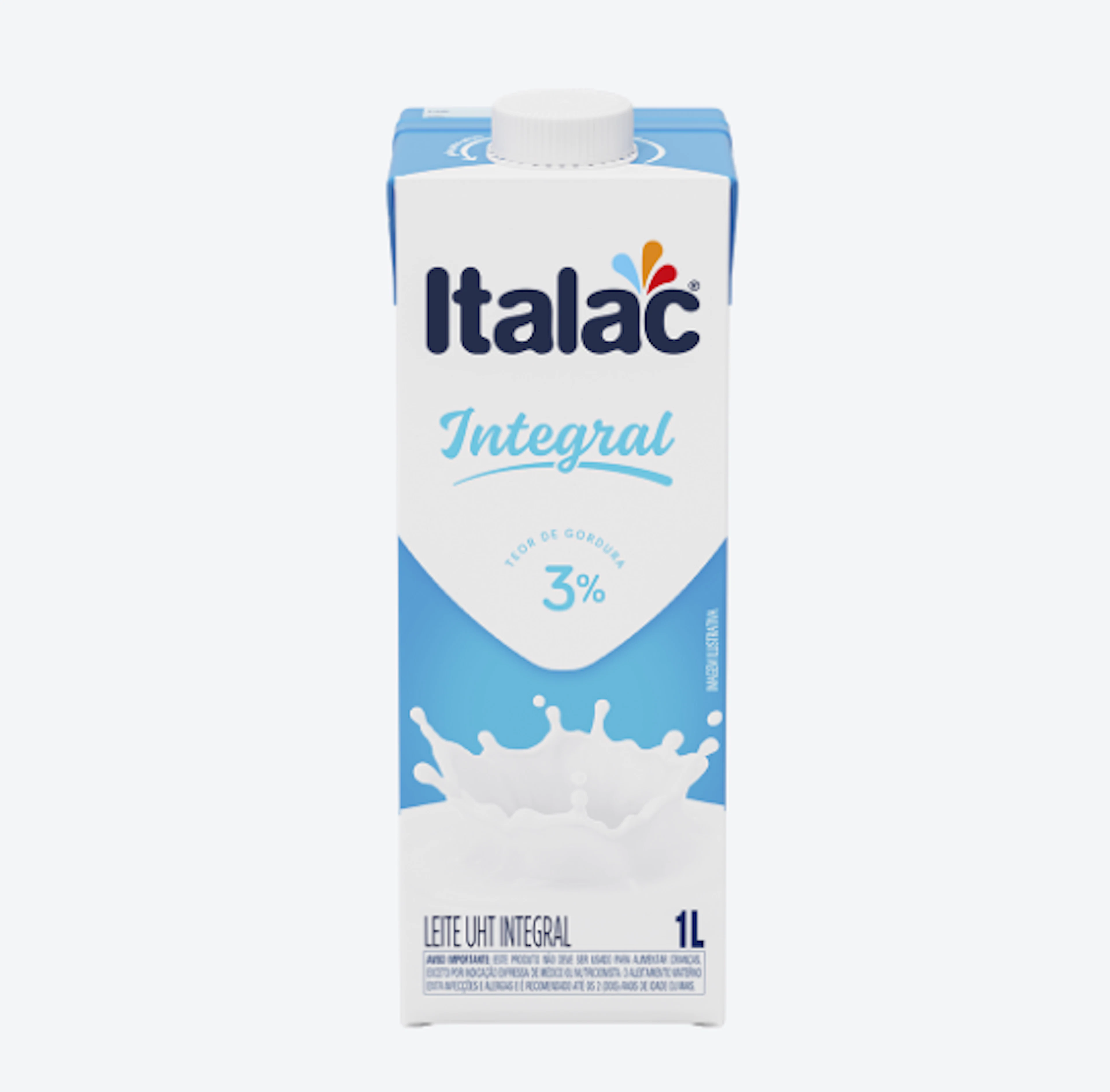 Leite UHT Italac Integral 1L