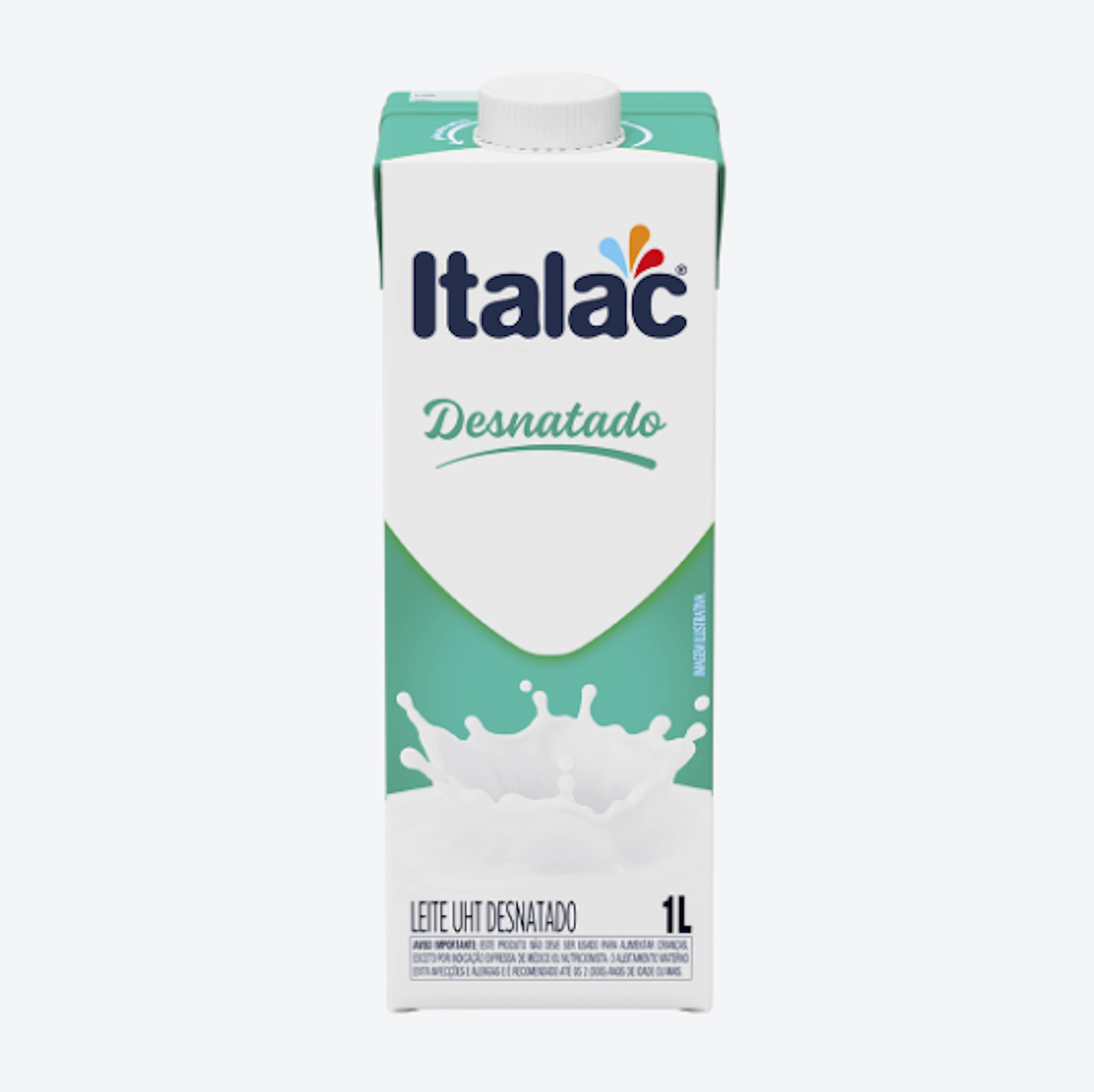 Leite UHT Italac Desnatado 1L