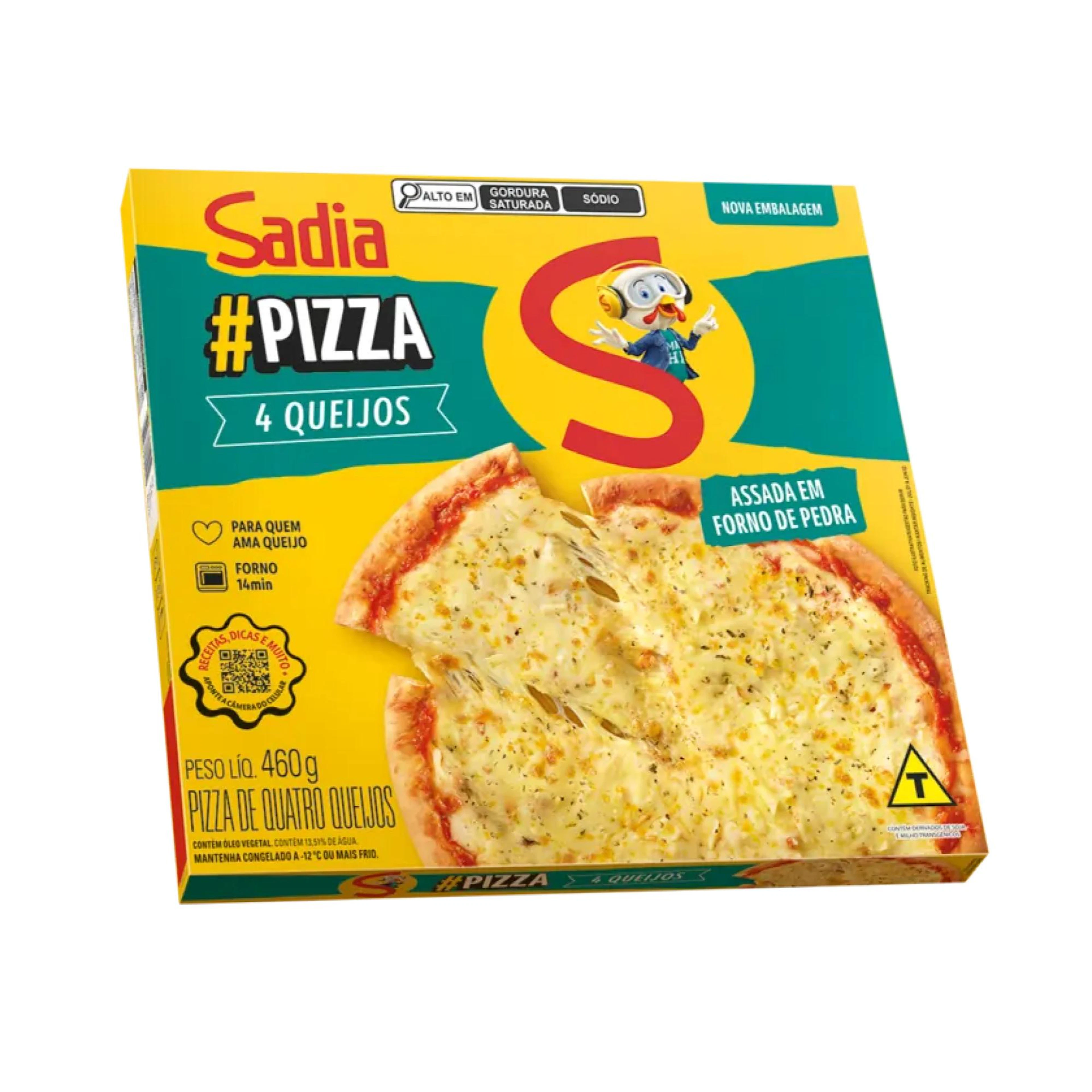 Pizza de Quatro Queijos Sadia 460g