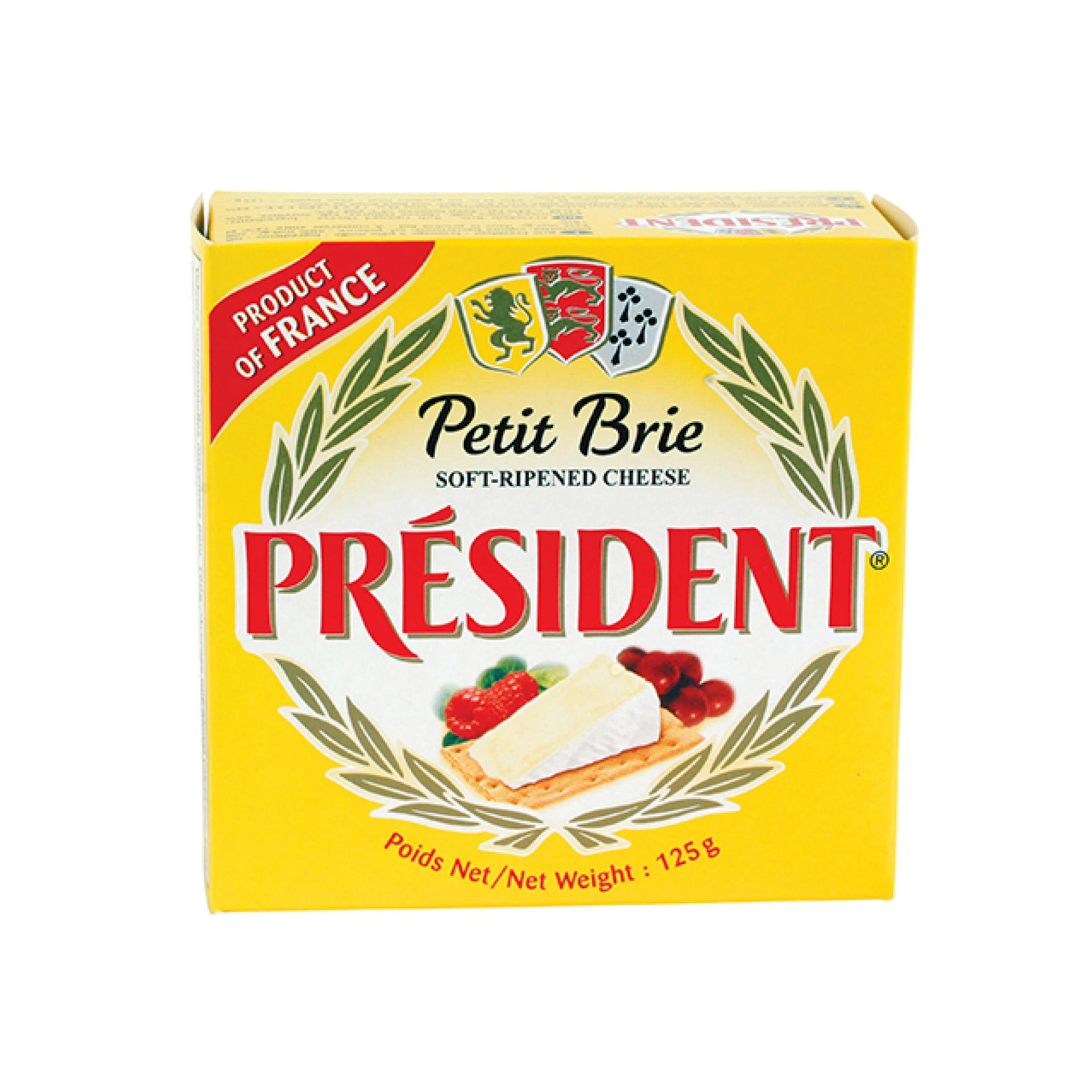 Queijo Petit Brie Président 125g