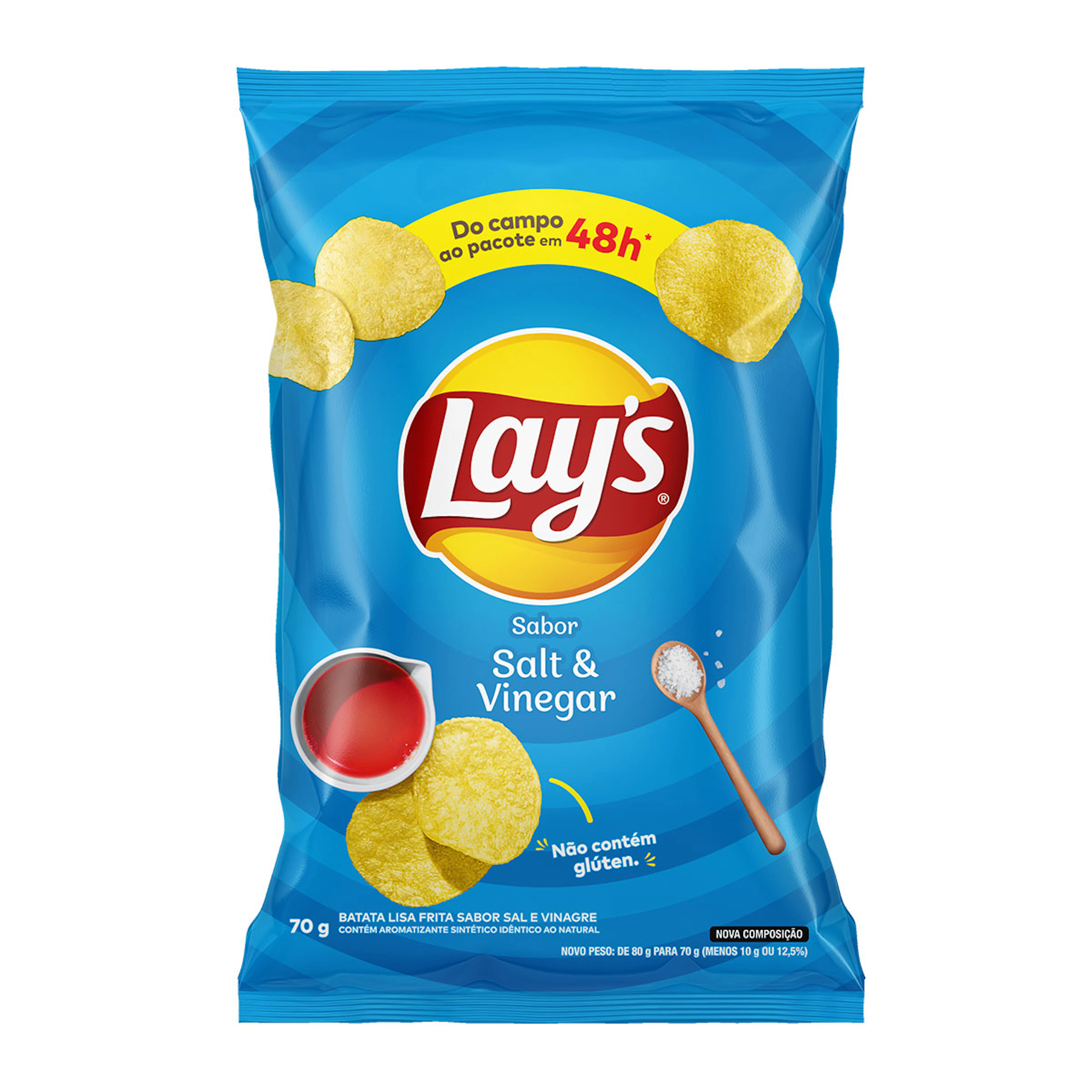 Lays Sal e Vinagre 70g