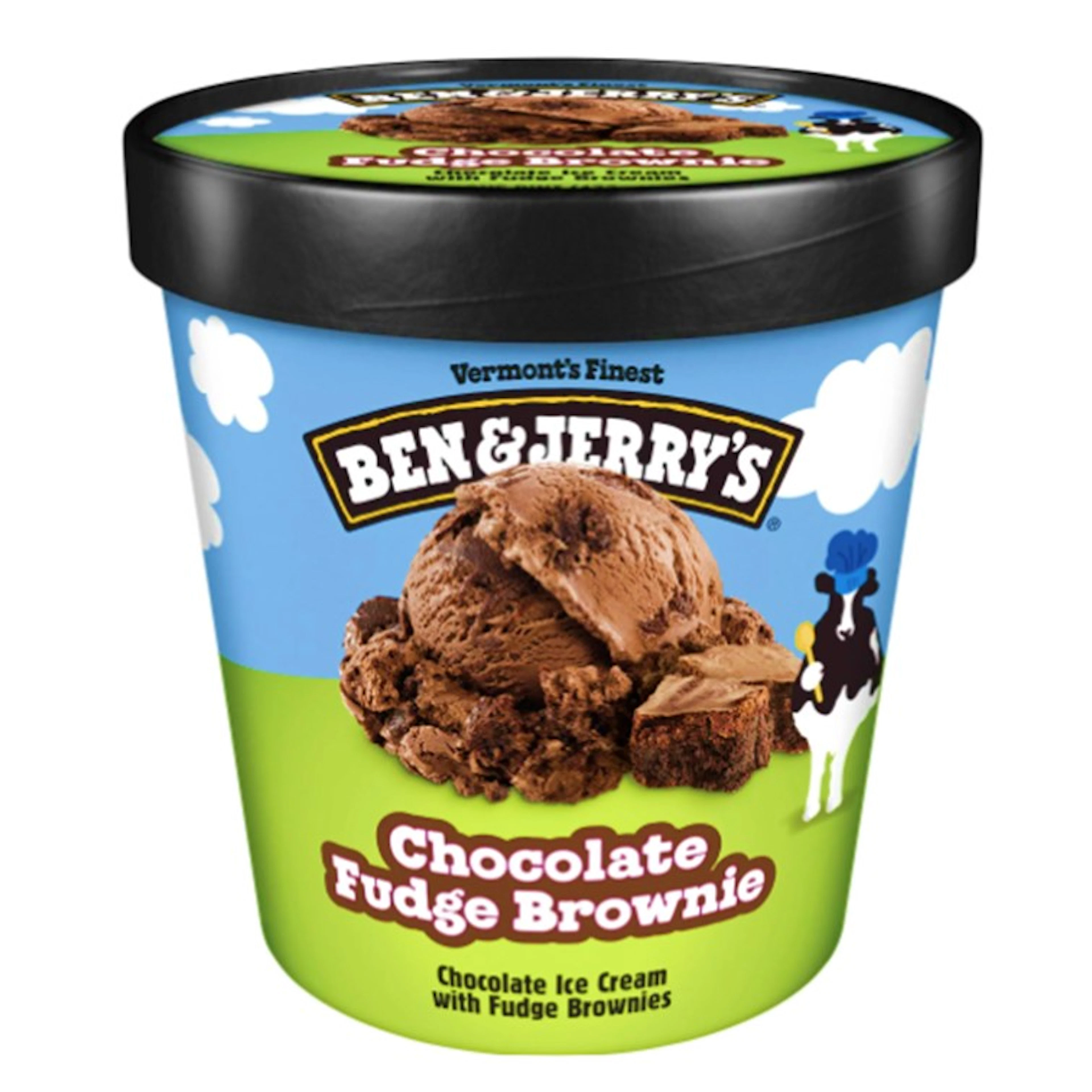Sorvete Chocolate Fudge Brownie Ben & Jerry's Pote 458ml
