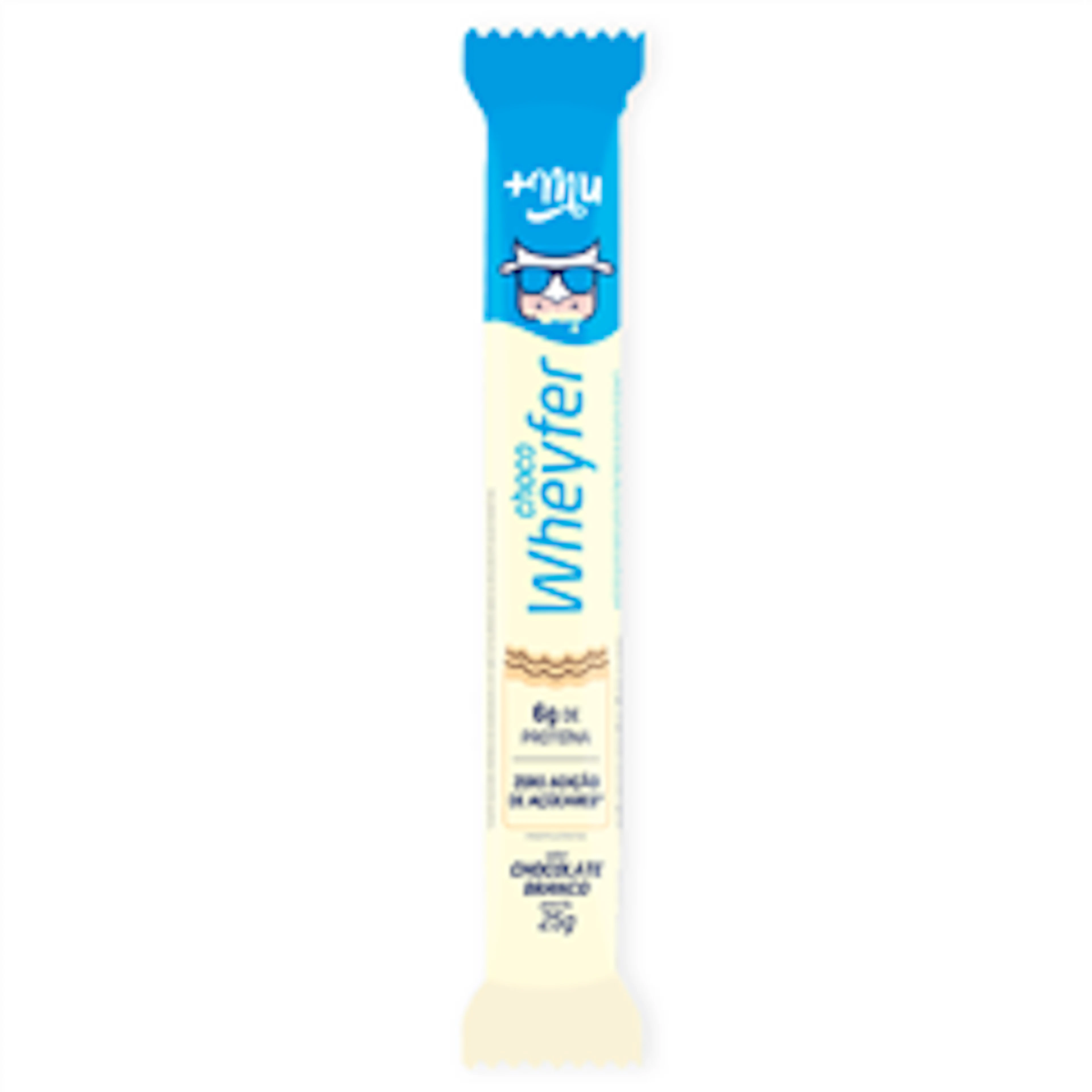 Biscoito Chocowheyfer Chocolate Branco Mais Mu 25g