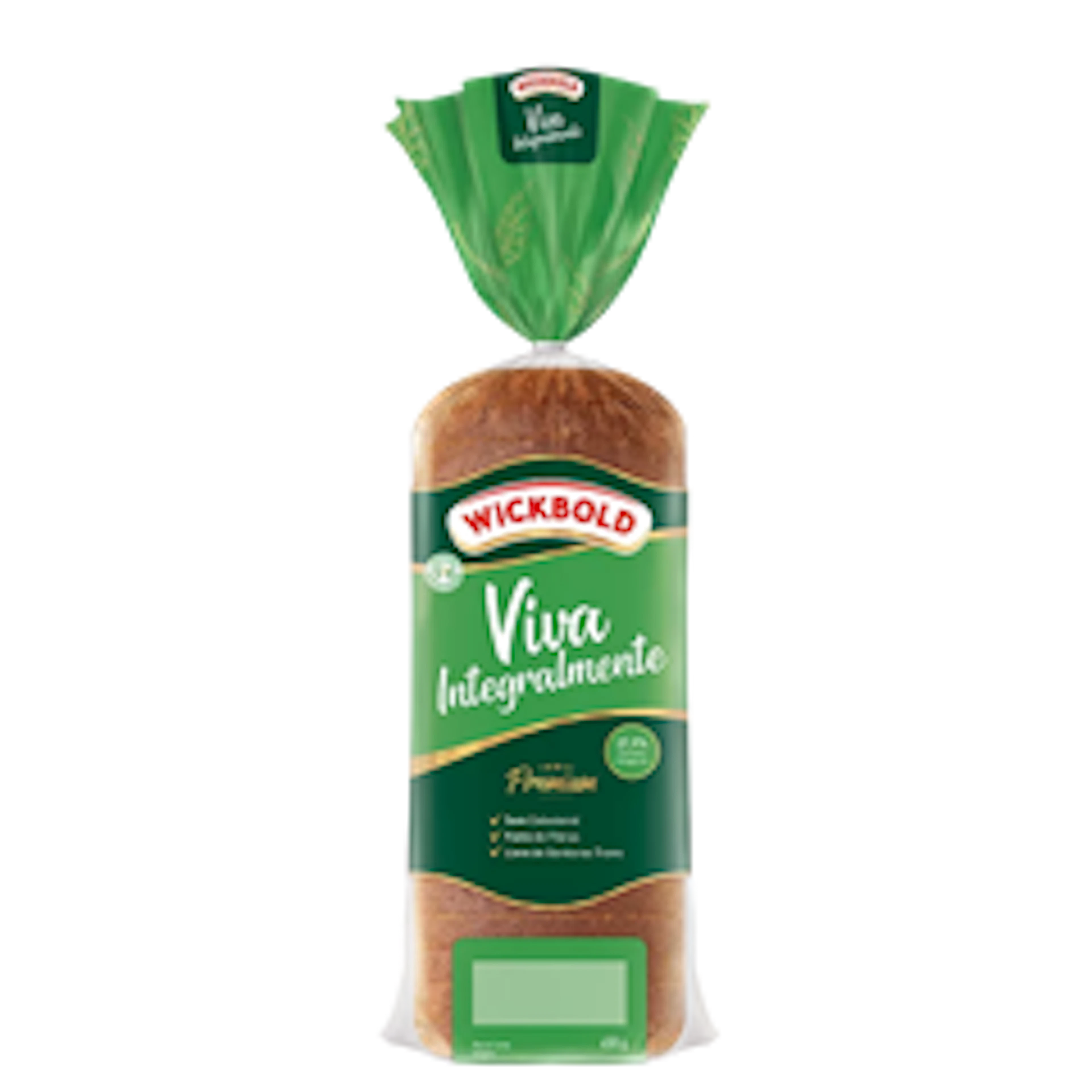 Pão de Forma Integral Wickbold 450g