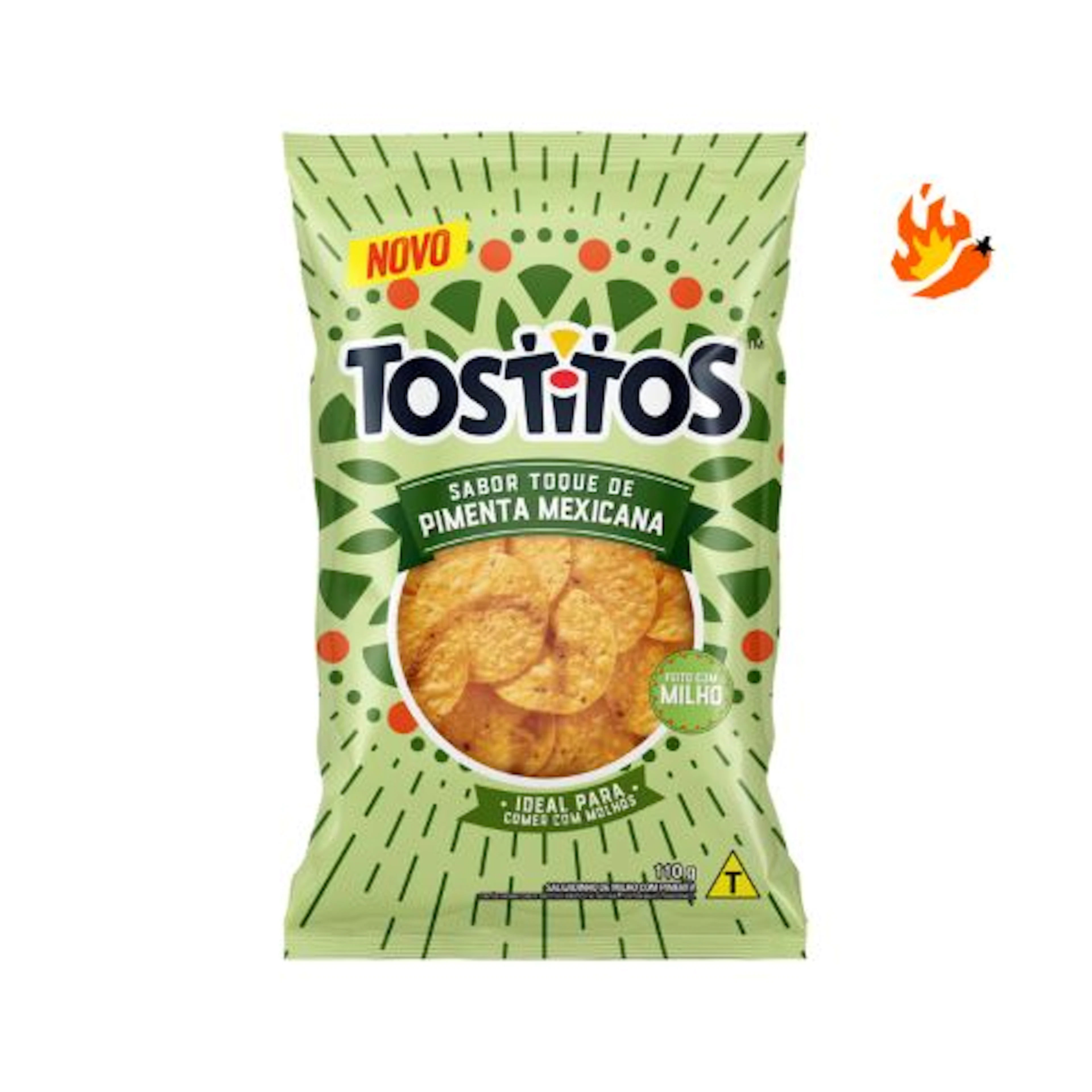Salgadinho de Milho Toque de Pimenta Mexicana Tostitos 110g