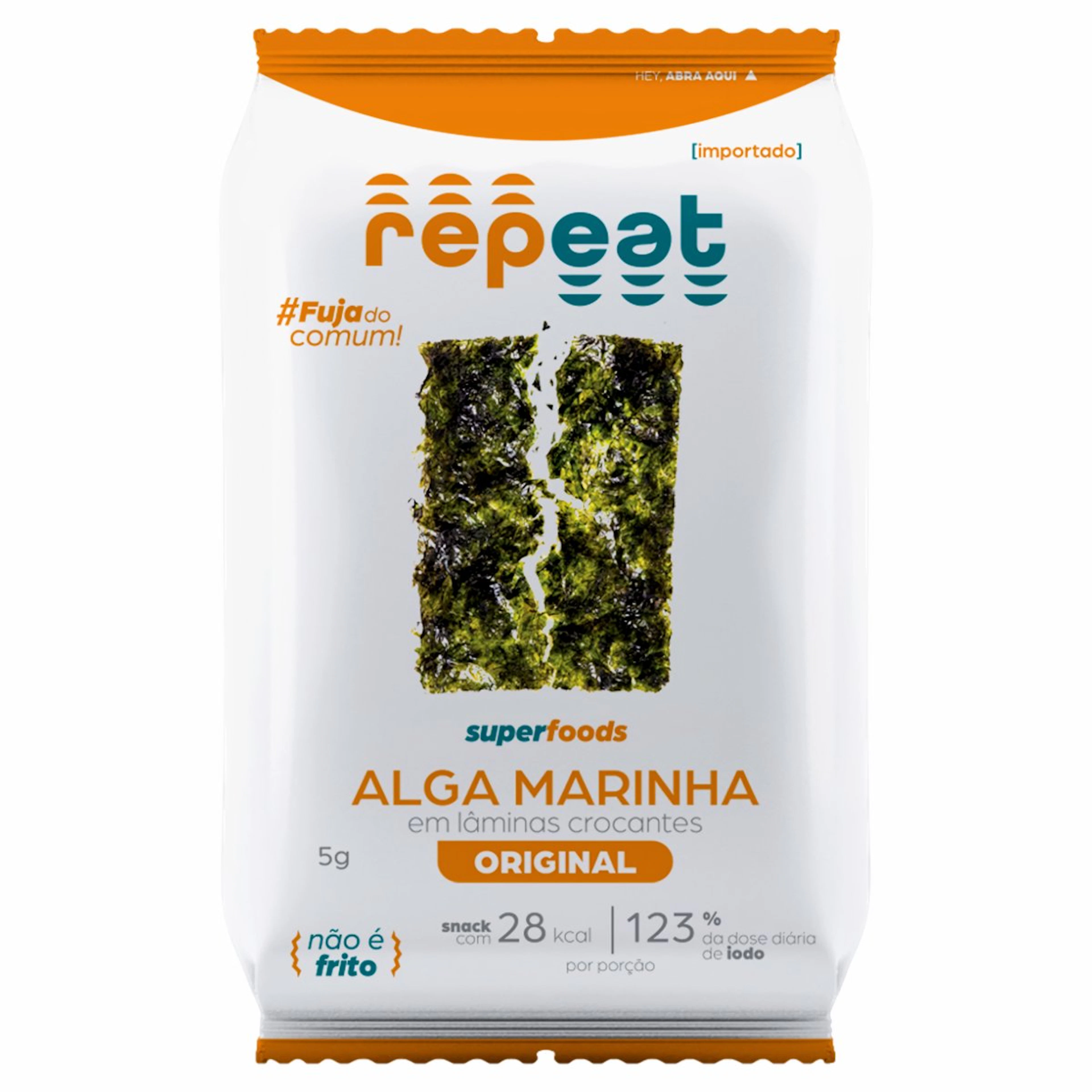 Snack Alga Marinha Veggie Tradicional 5g