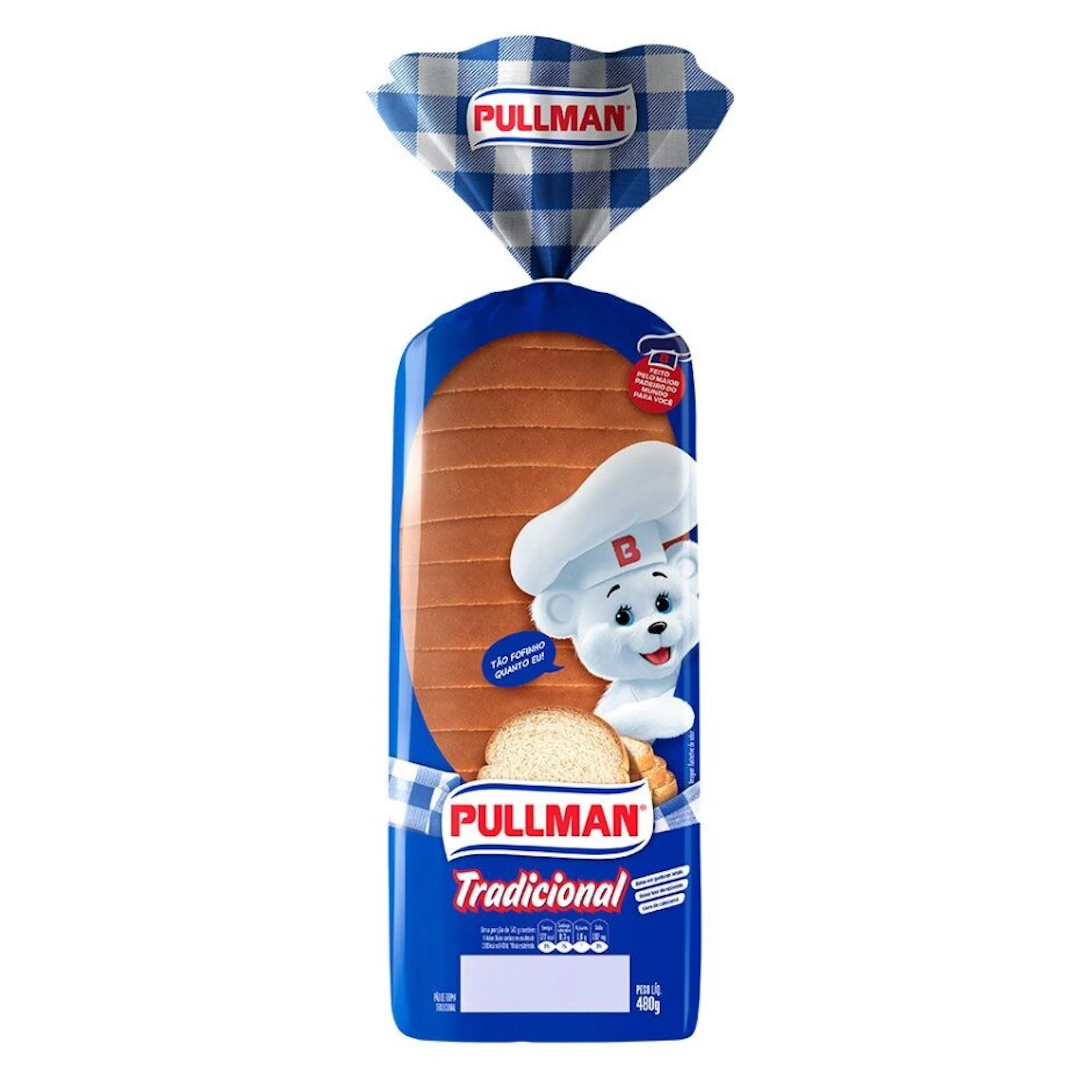 Pão de Forma Tradicional Pullman 480g