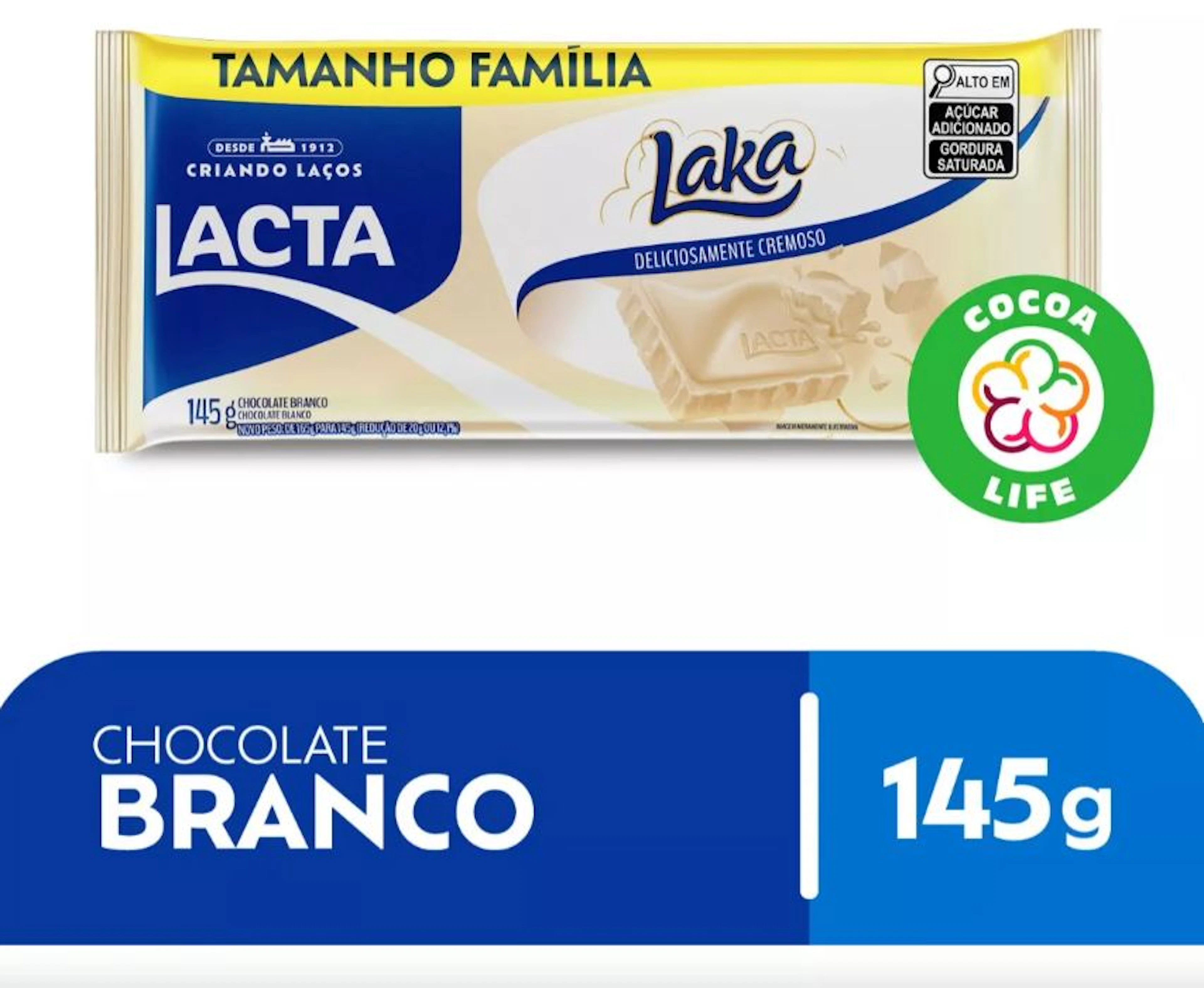 Chocolate Lacta Laka 145g
