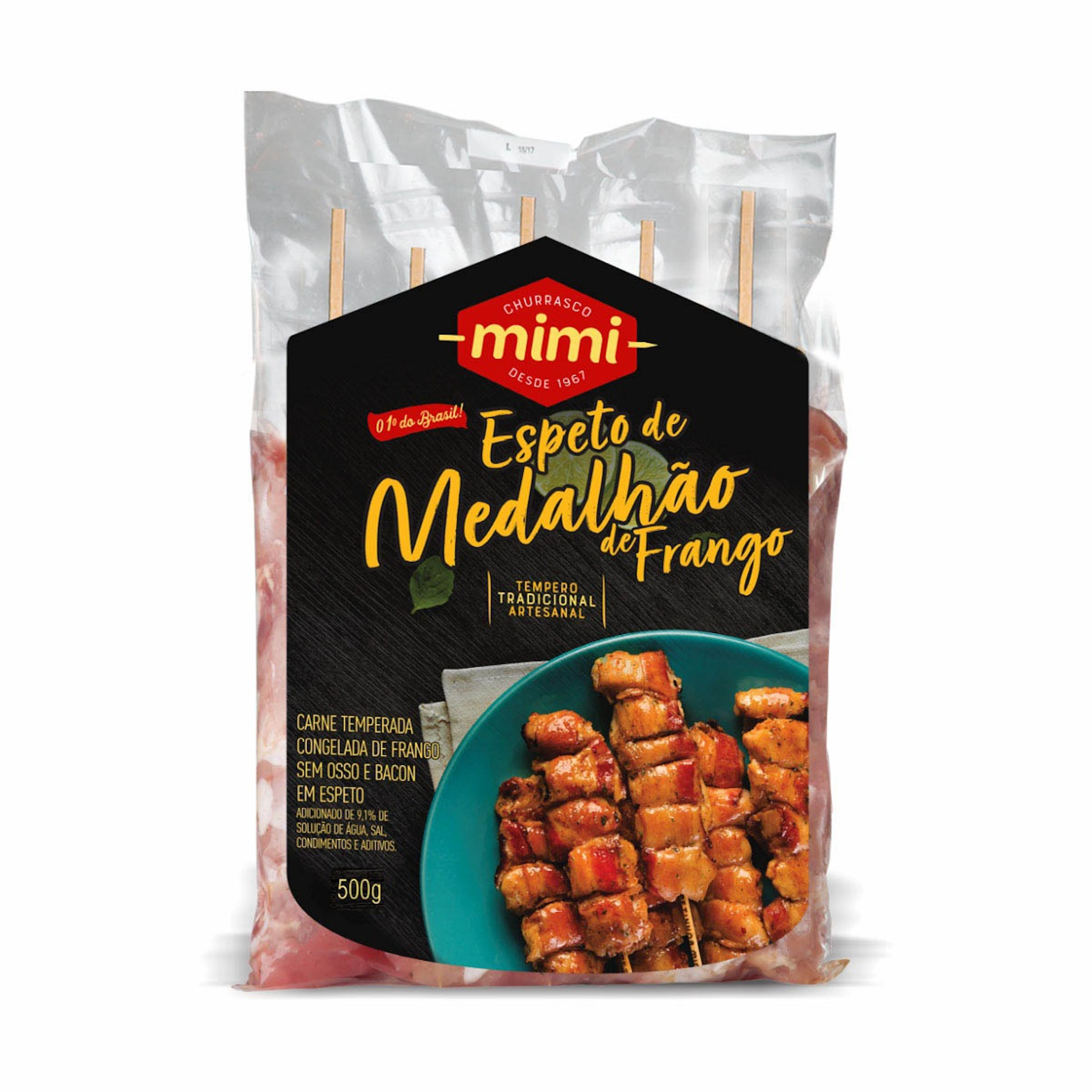 Espeto de Medalhao de Frango Mimi 500g | Congelado