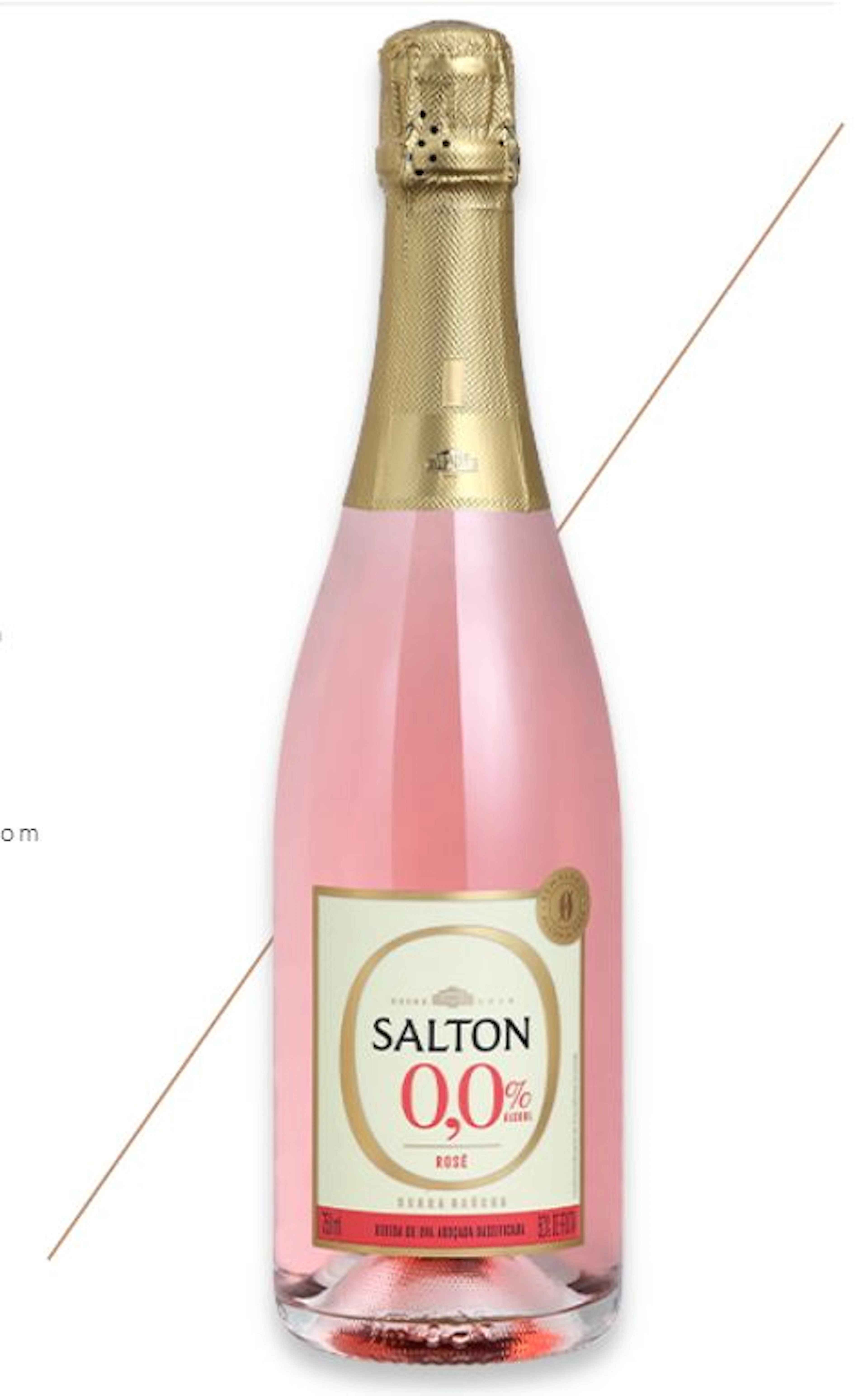 Espumante Salton Zero Álcool Rosé 750ml