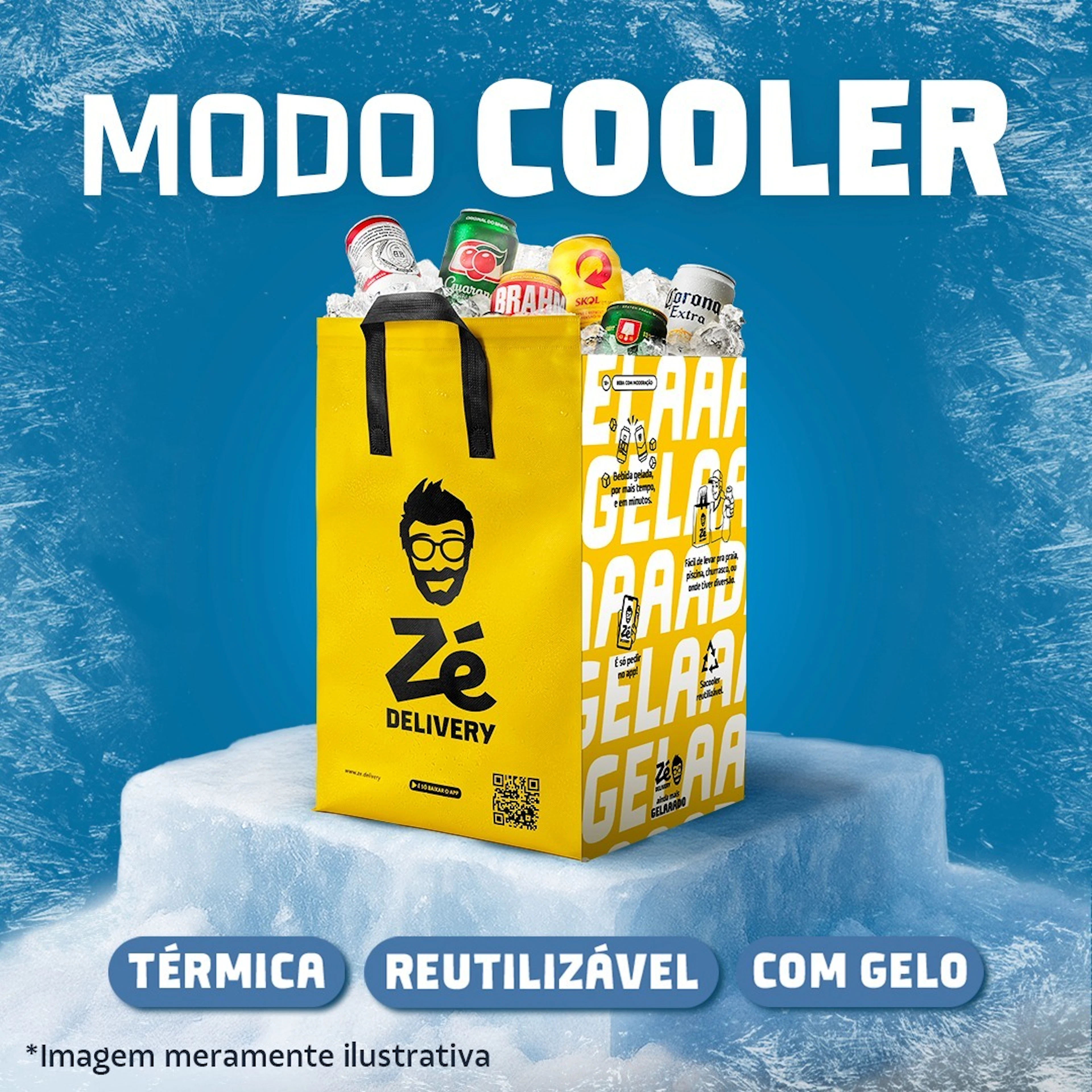 Seu Pedido Com Gelo Na Sacooler